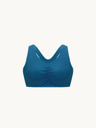 Sweatleaf™ Ruched V-Neck Bra