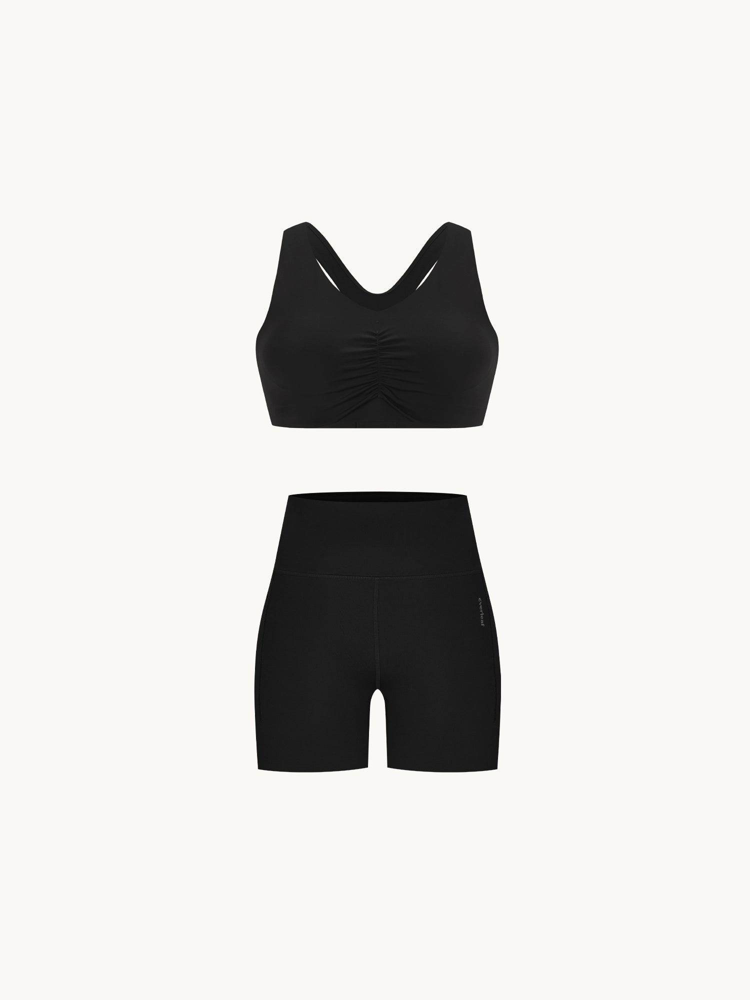 Image of Event Favorites: Everleaf Ruched Sculpting Bra & Shorts