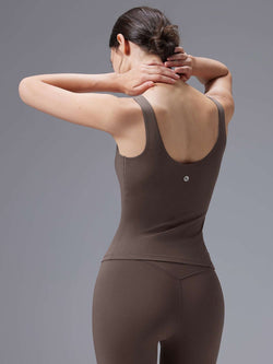 Image of Freeleaf U-Back Built-In Padded Tank Top