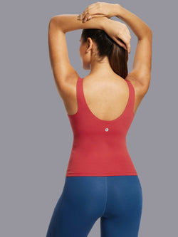 Image of Freeleaf U-Back Built-In Padded Tank Top