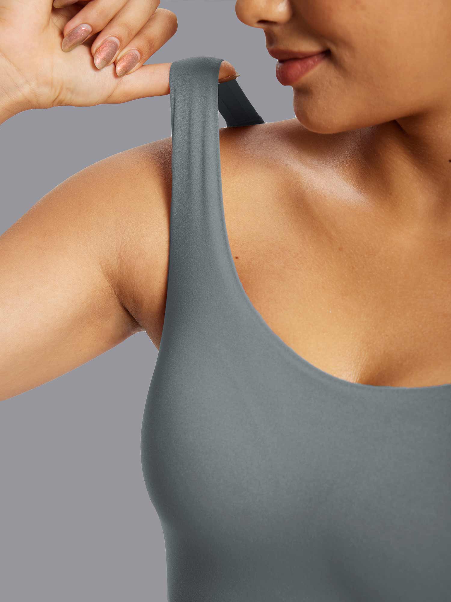 Image of Freeleaf U-Back Built-In Padded Tank Top