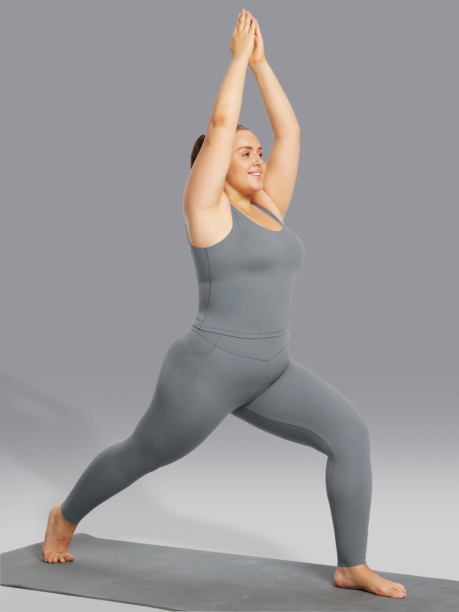 Image of Freeleaf U-Back Built-In Padded Tank Top