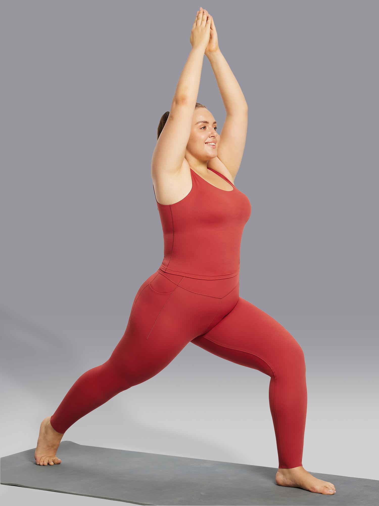 Freeleaf U-Back Built-In Padded Tank Top