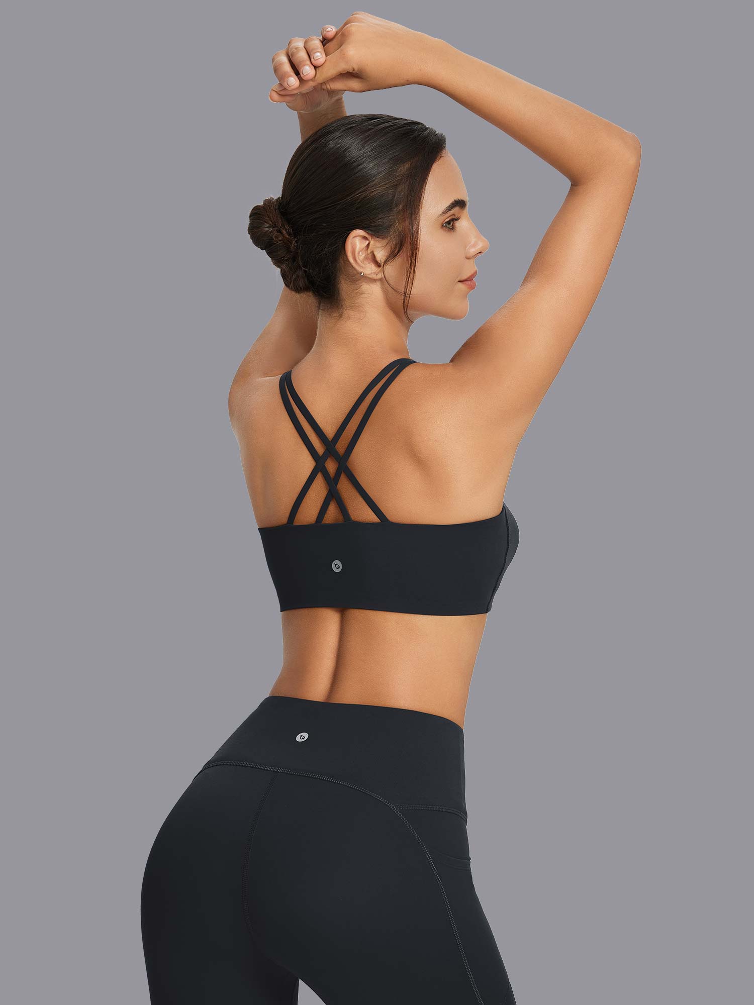 Image of Sweatleaf Spaghetti Strap Low Impact Bra