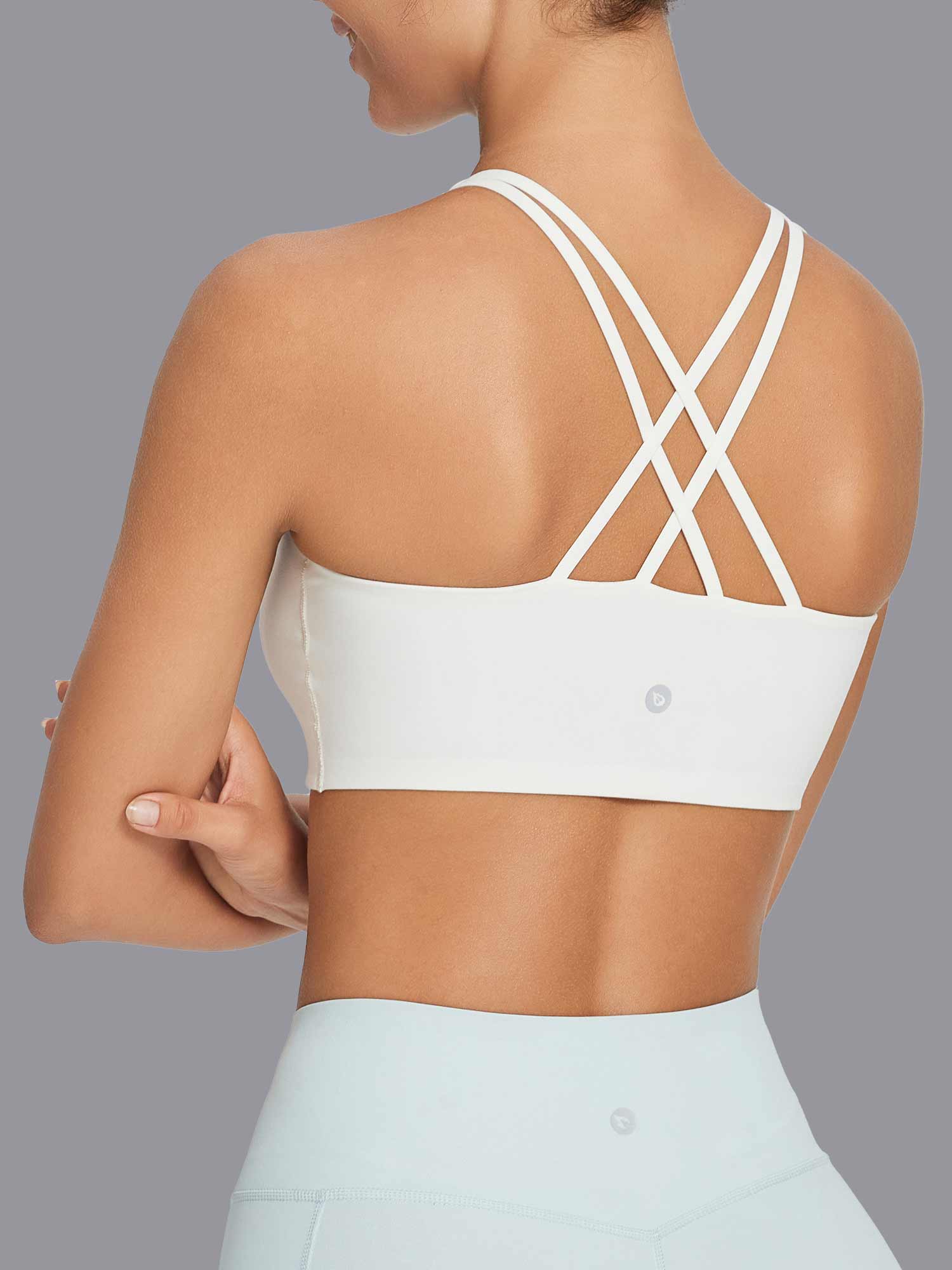 Image of Sweatleaf Spaghetti Strap Low Impact Bra