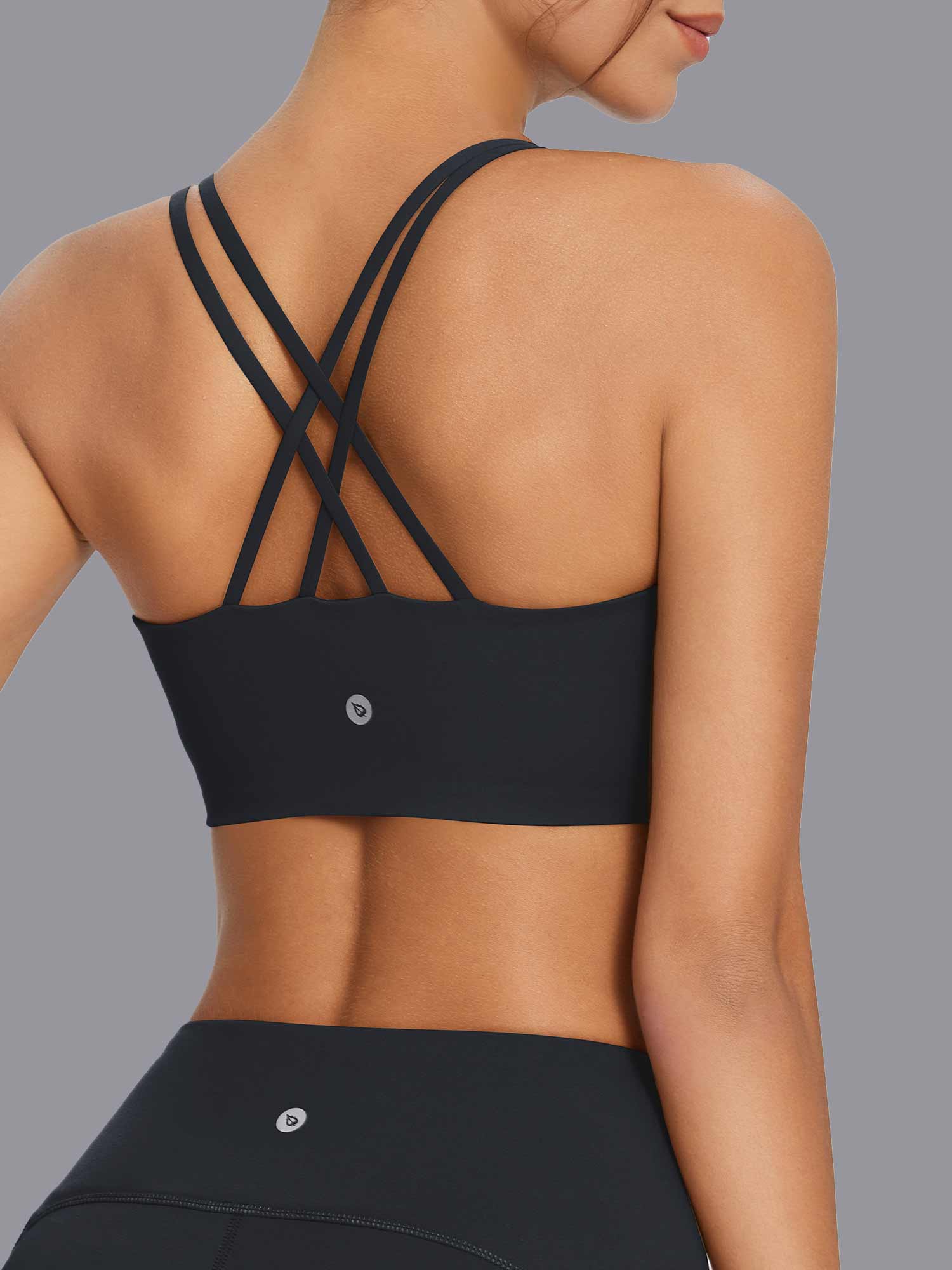 Image of Sweatleaf Spaghetti Strap Low Impact Bra