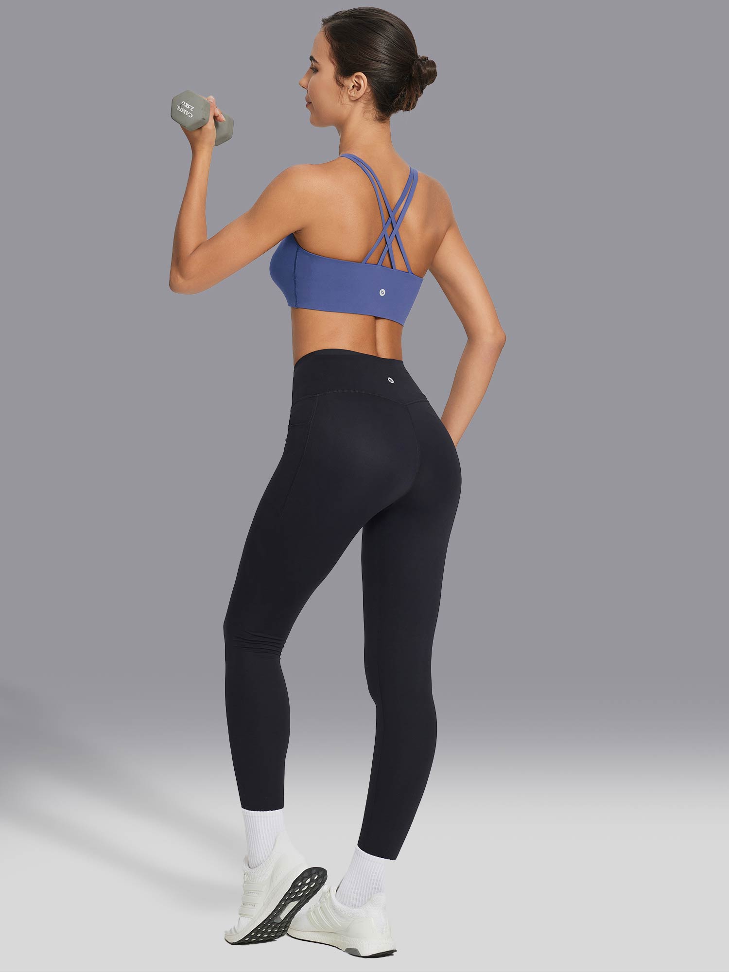 Image of Sweatleaf Spaghetti Strap Low Impact Bra