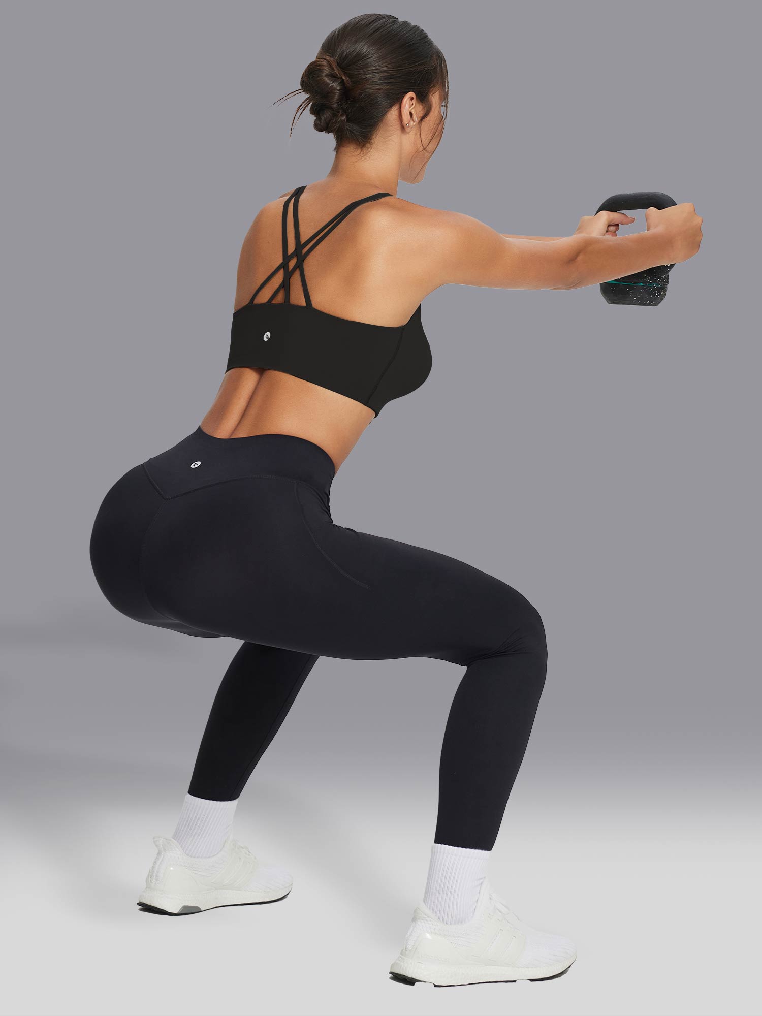 Image of Sweatleaf Spaghetti Strap Low Impact Bra