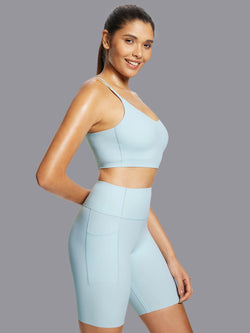 Image of Freeleaf Cross-Strap Low-Impact Sports Bra