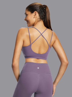 Image of Freeleaf Cross-Strap Low-Impact Sports Bra