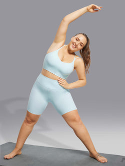 Image of Freeleaf Cross-Strap Low-Impact Sports Bra