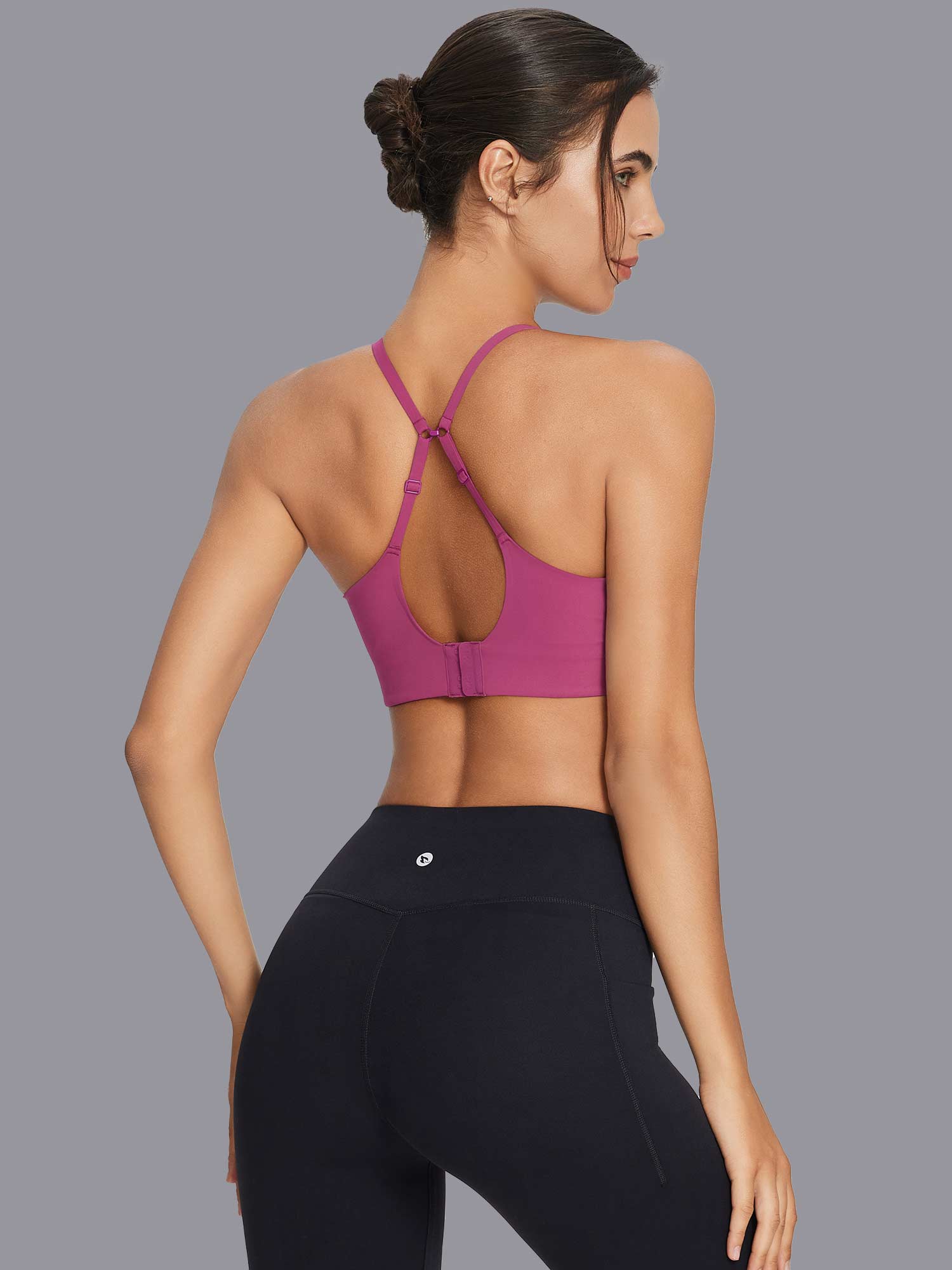 Image of Sweatleaf Y-back Medium Strength Bra