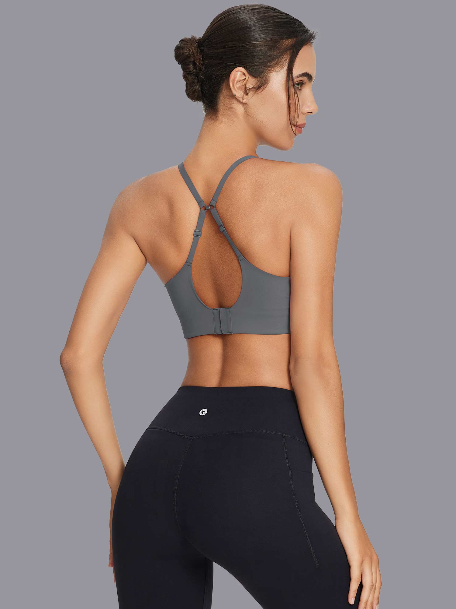 Image of Sweatleaf Y-back Medium Strength Bra