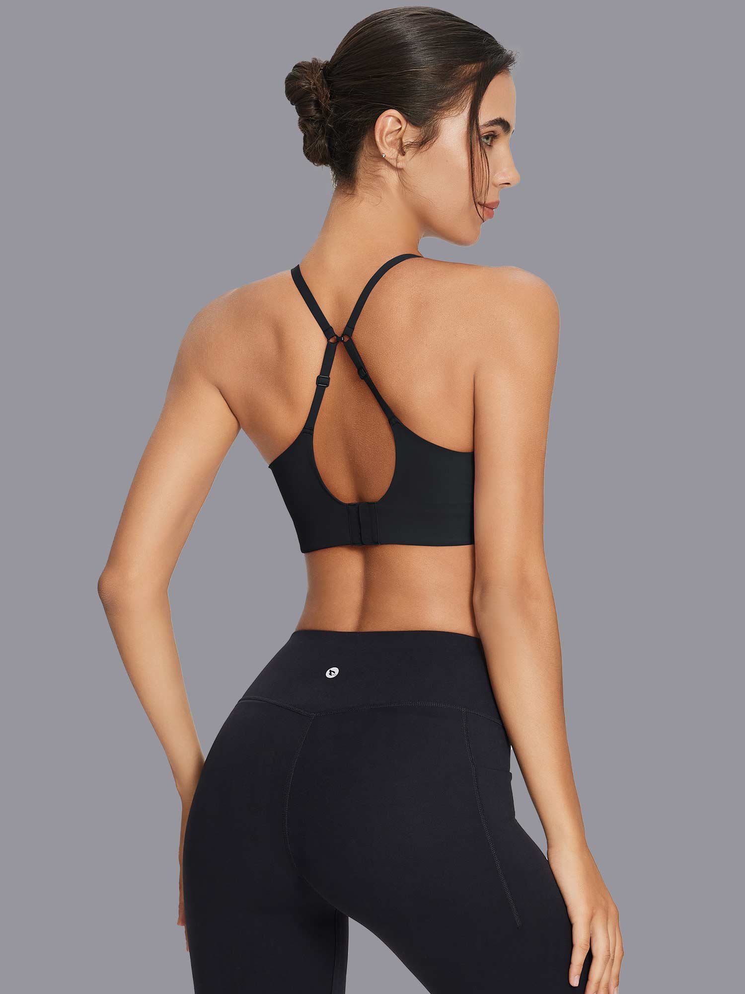 Image of Sweatleaf Y-back Medium Strength Bra