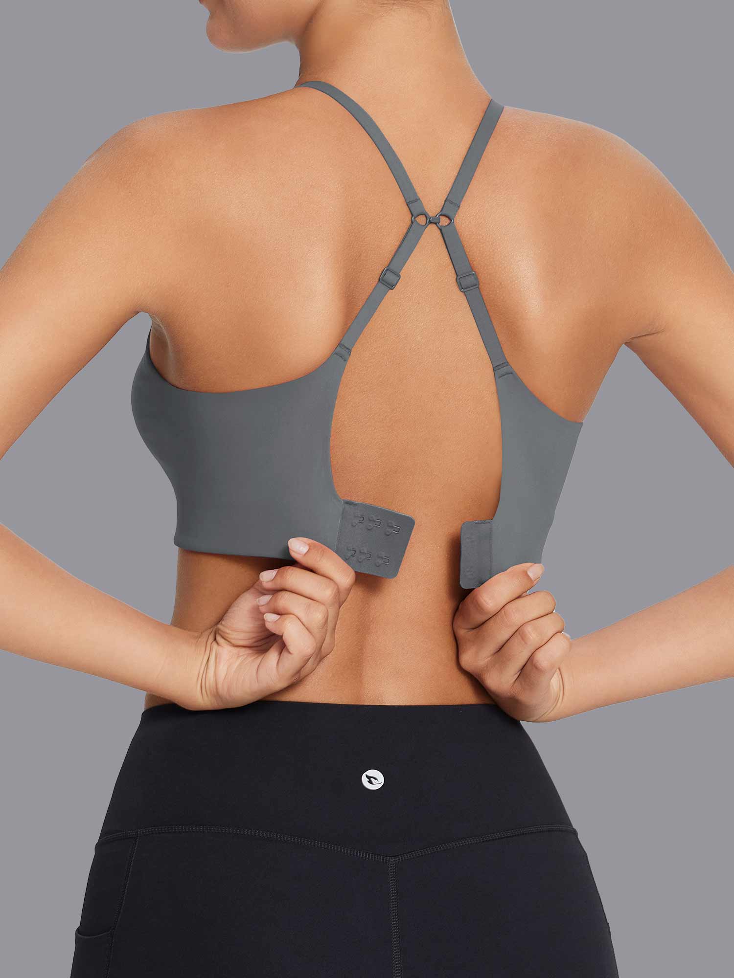 Sweatleaf Y-back Medium Strength Bra
