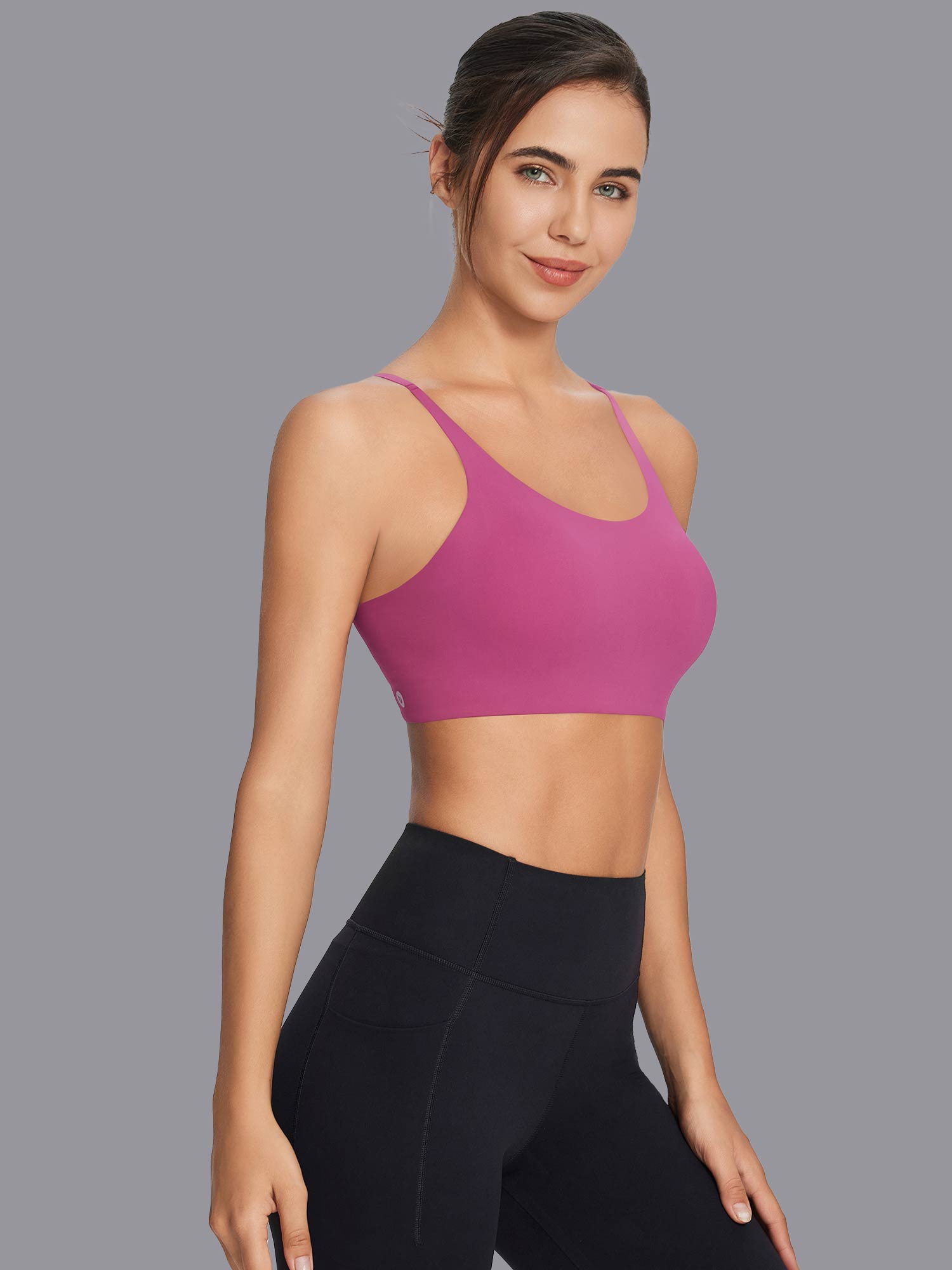 Image of Sweatleaf Y-back Medium Strength Bra