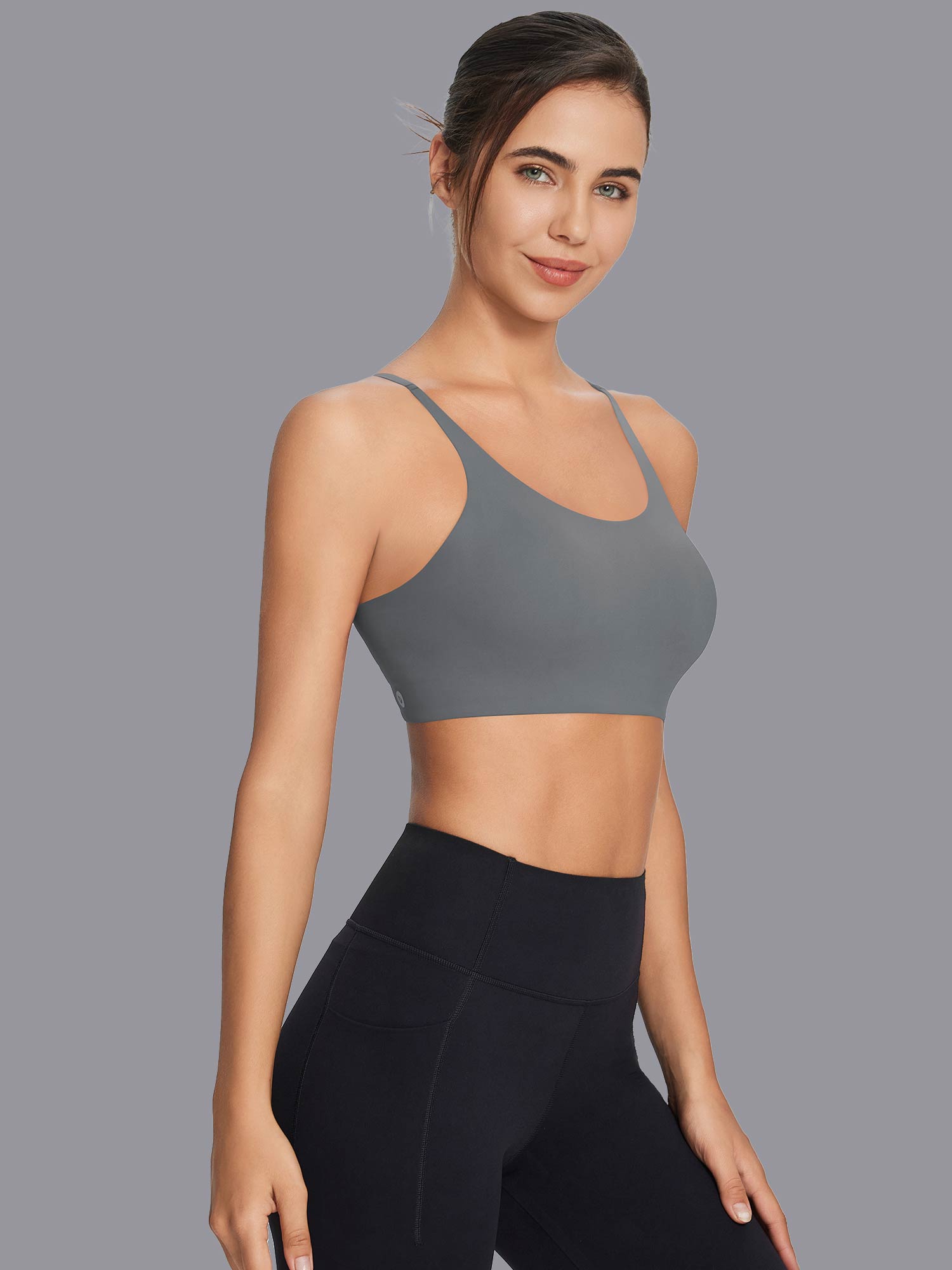 Image of Sweatleaf Y-back Medium Strength Bra