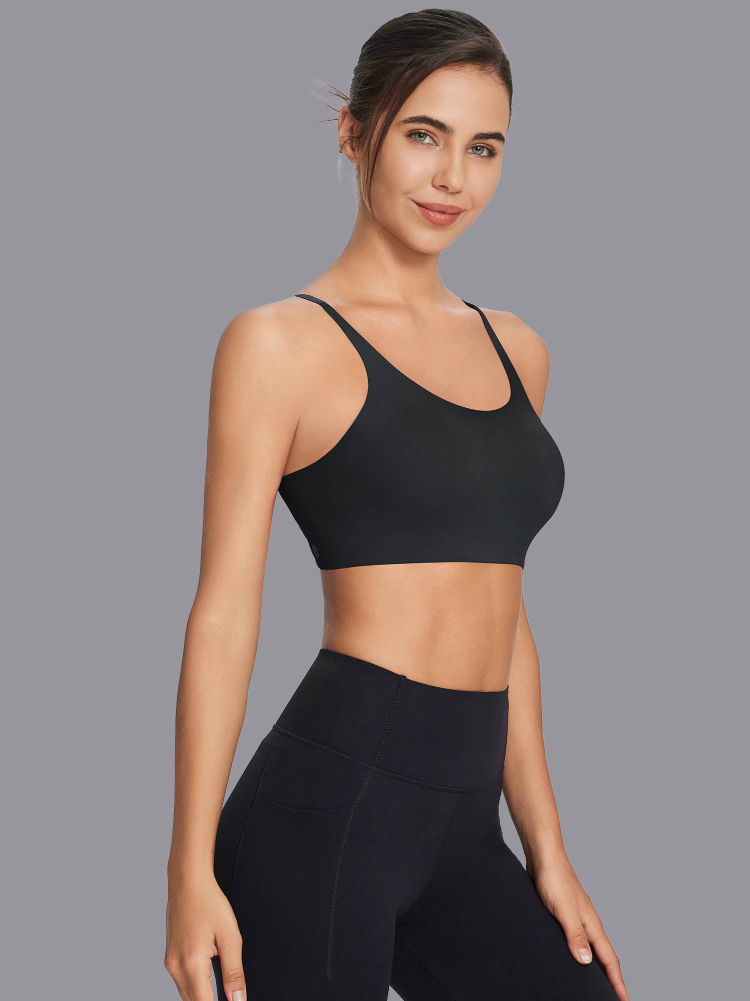 Image of Sweatleaf Y-back Medium Strength Bra