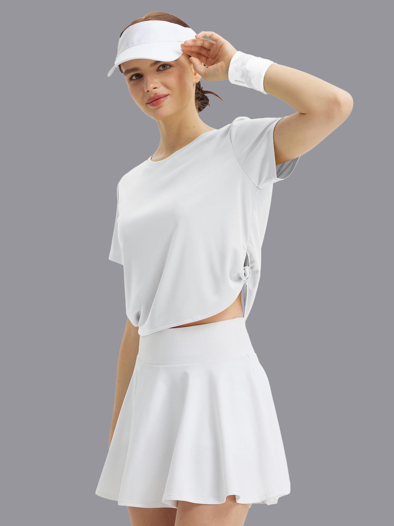 Image of Fresh Horizon UPF 50+ Twist Knot Short Sleeve Tee