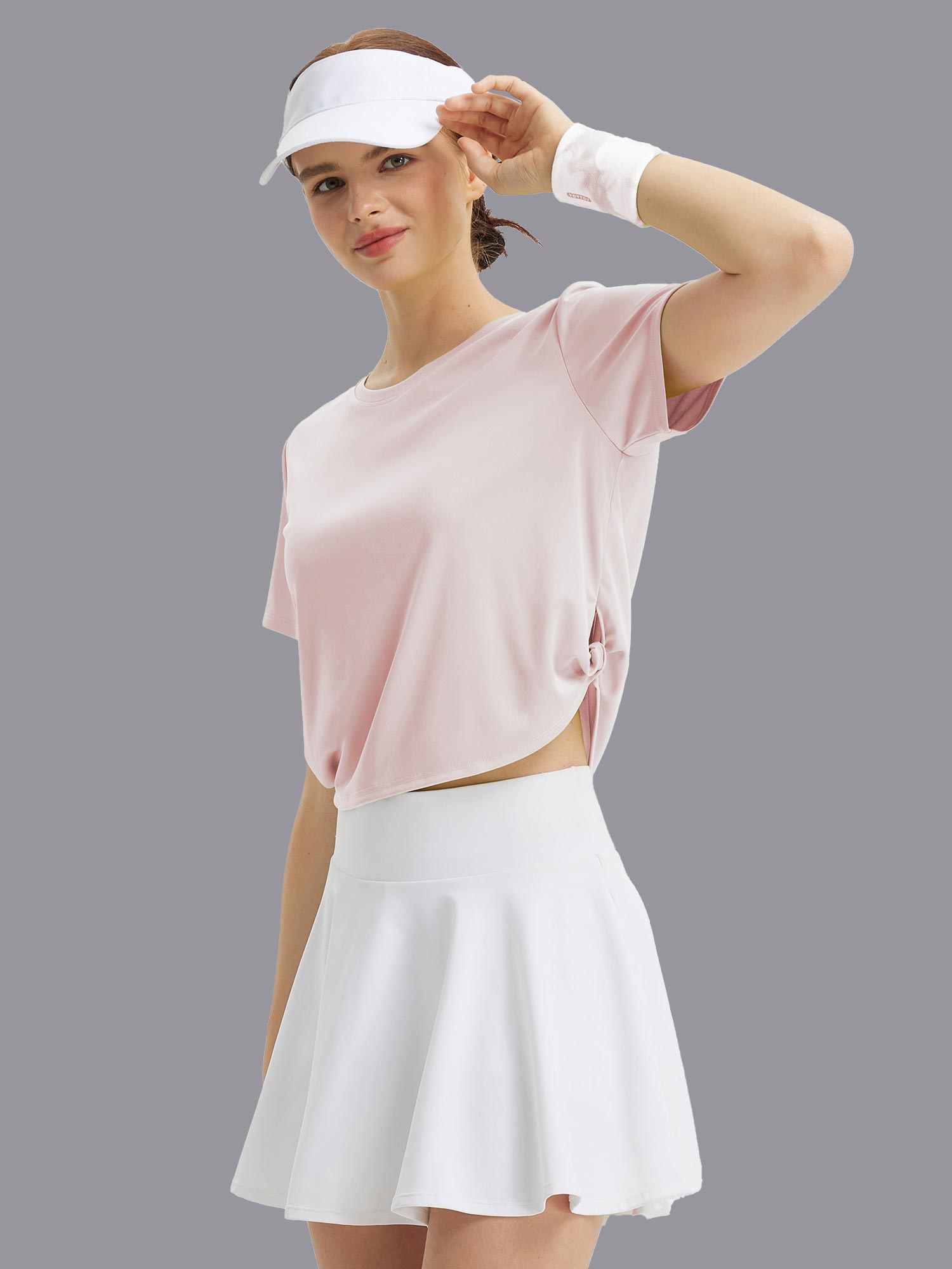 Image of Fresh Horizon UPF 50+ Twist Knot Short Sleeve Tee