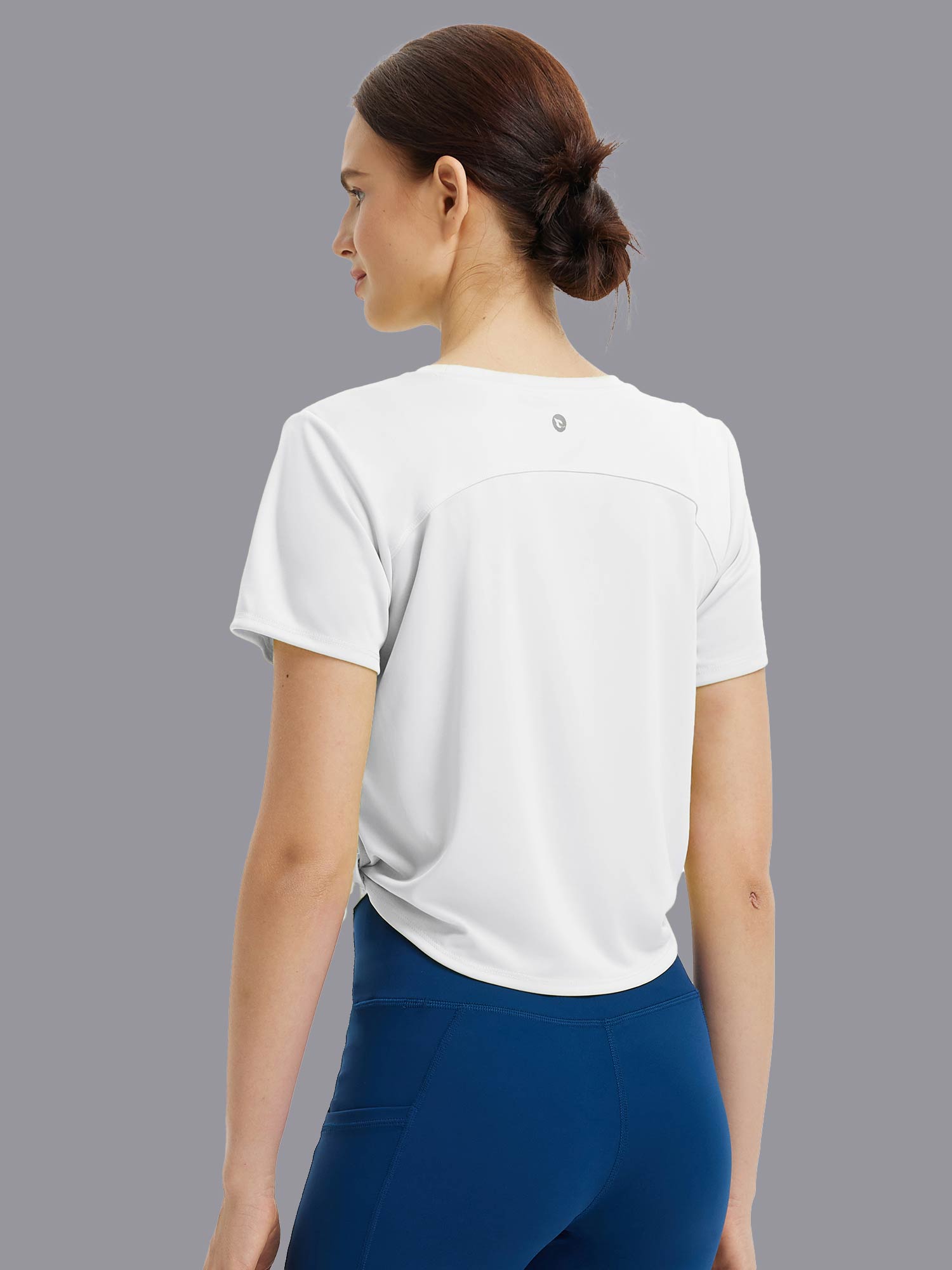 Fresh Horizon UPF 50+ Twist Knot Short Sleeve Tee