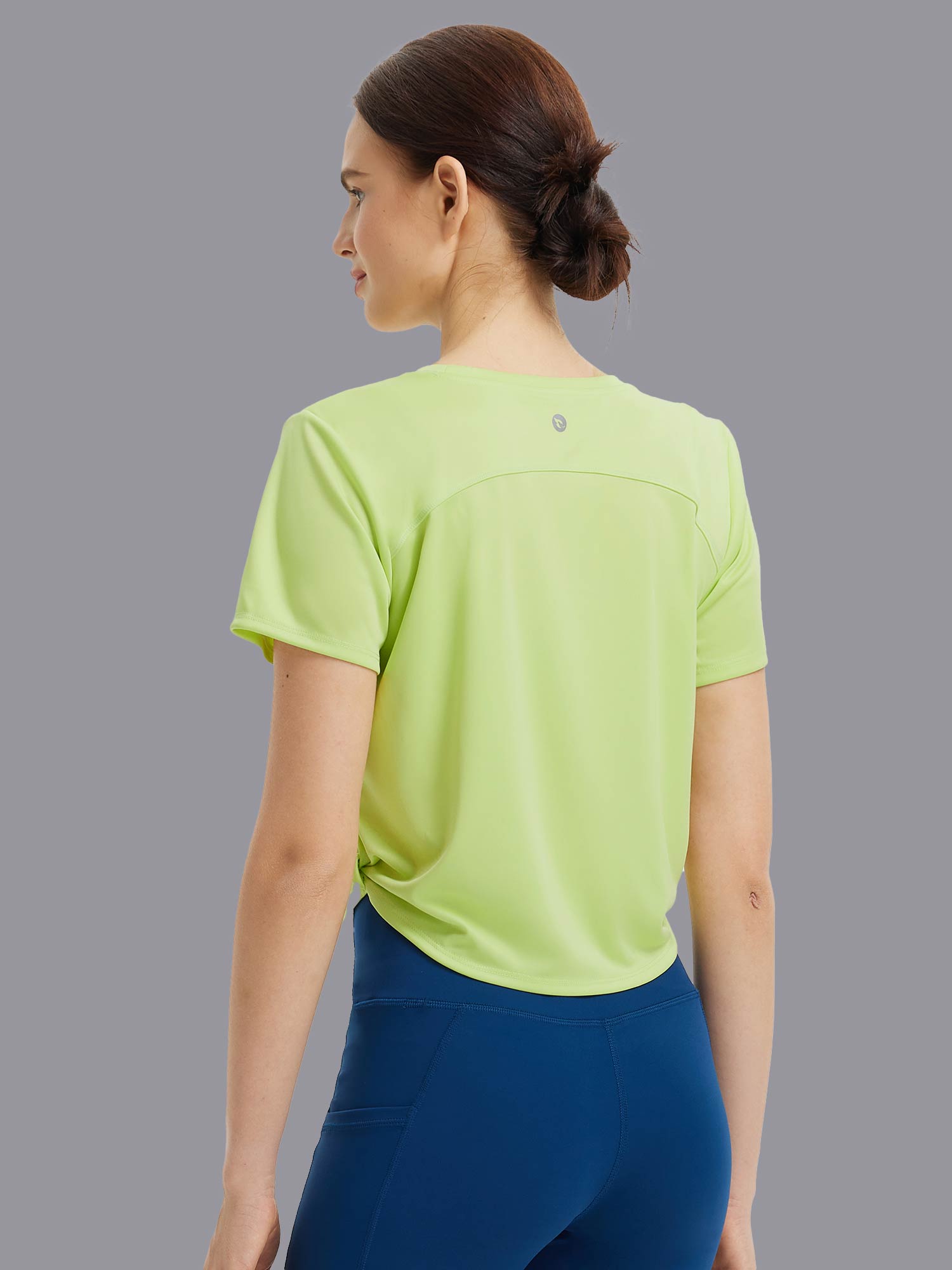 Fresh Horizon UPF 50+ Twist Knot Short Sleeve Tee