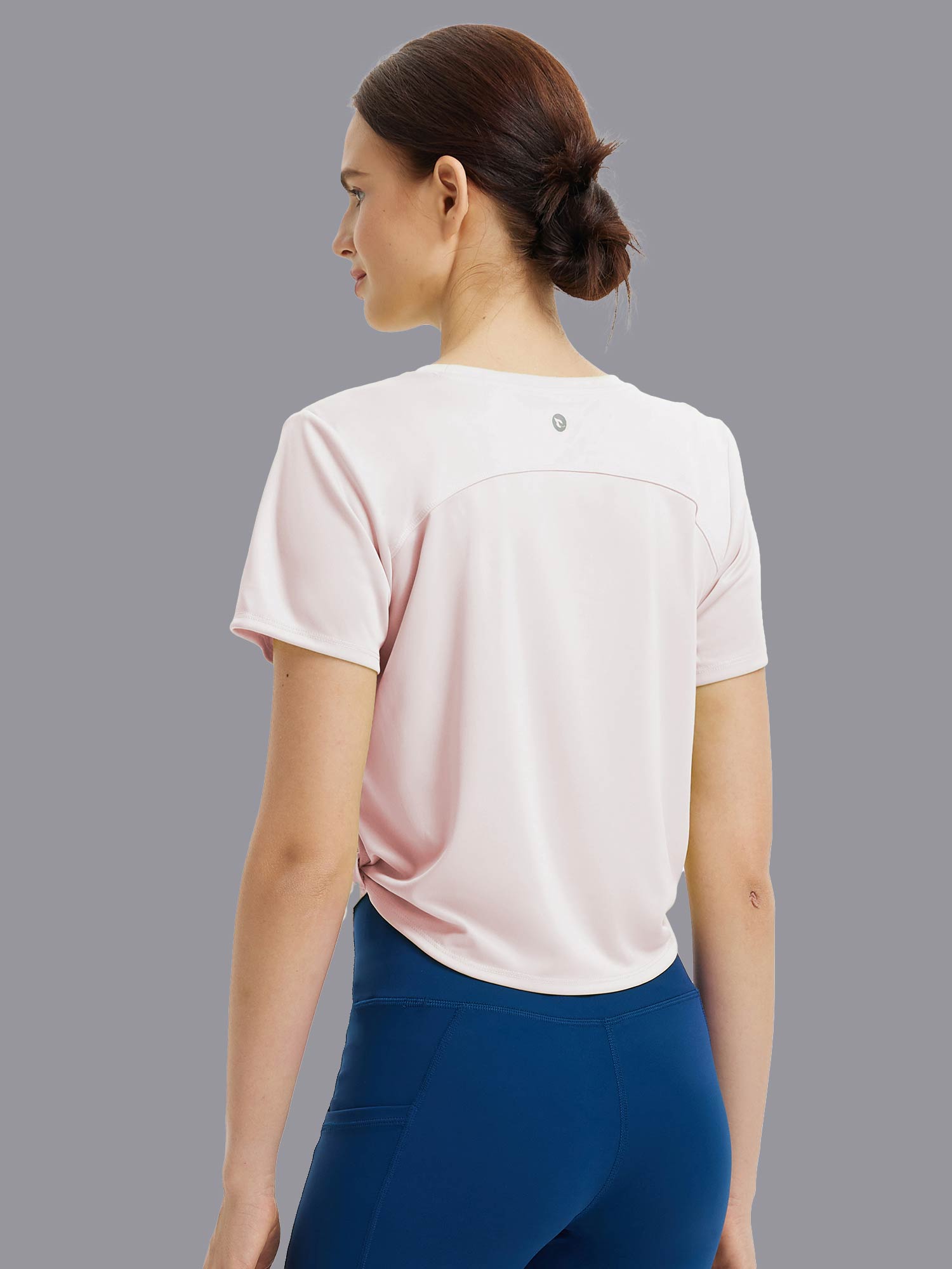 Fresh Horizon UPF 50+ Twist Knot Short Sleeve Tee