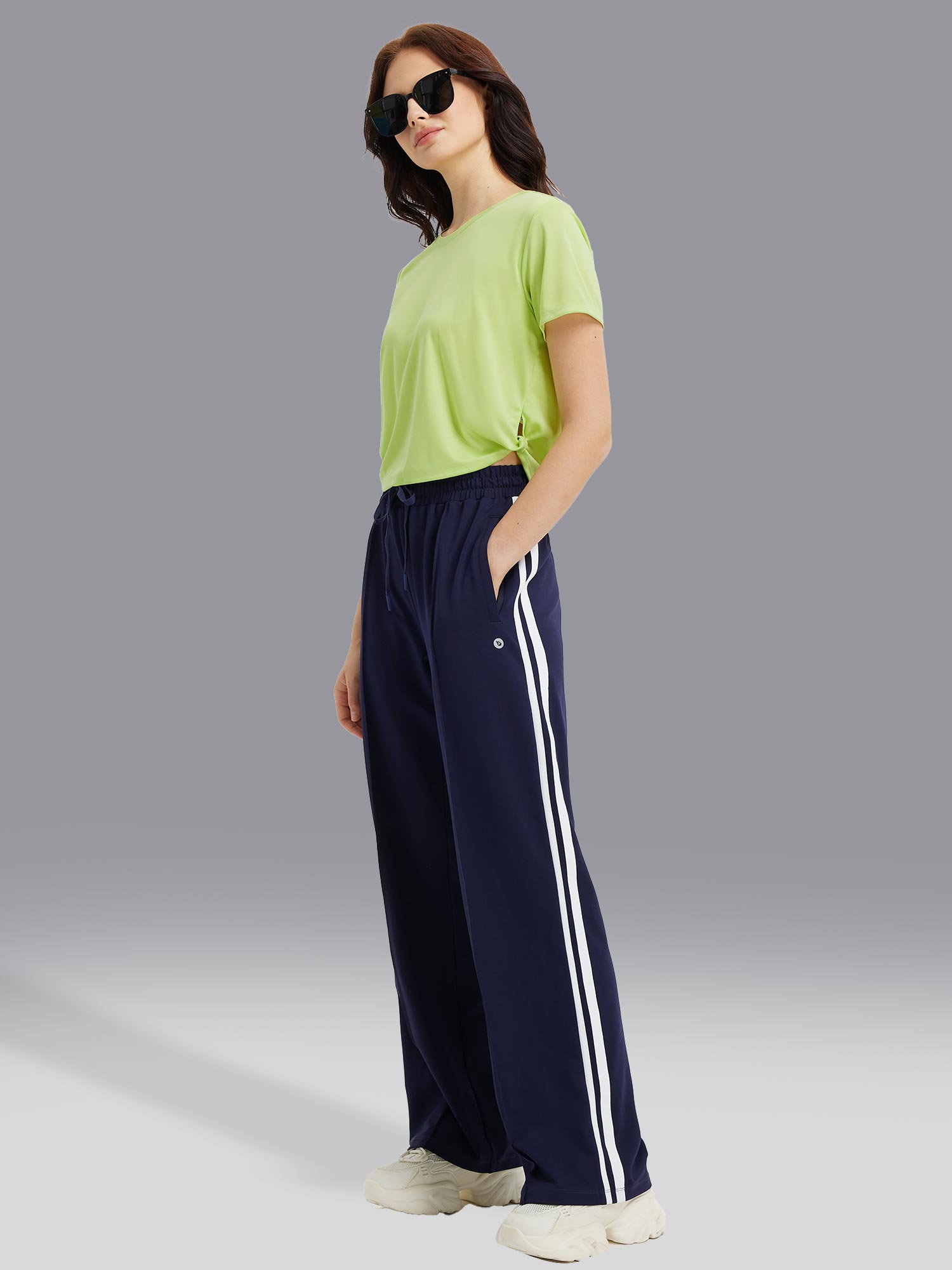 Fresh Horizon UPF 50+ Twist Knot Short Sleeve Tee