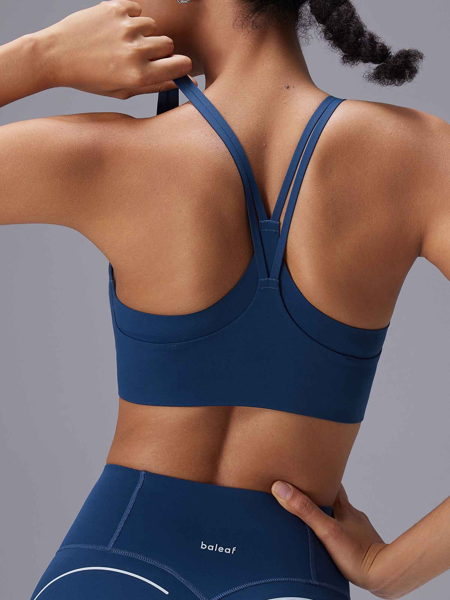 Image of Set: Pleated Skirt & Printed Spaghetti Strap Sports Bra