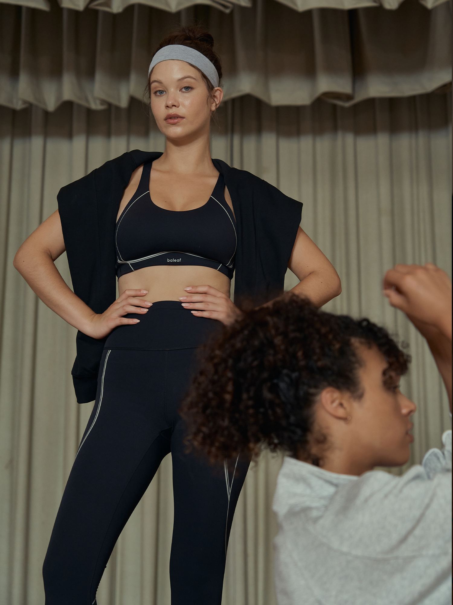 Freeleaf Printed Spaghetti Strap Sports Bra