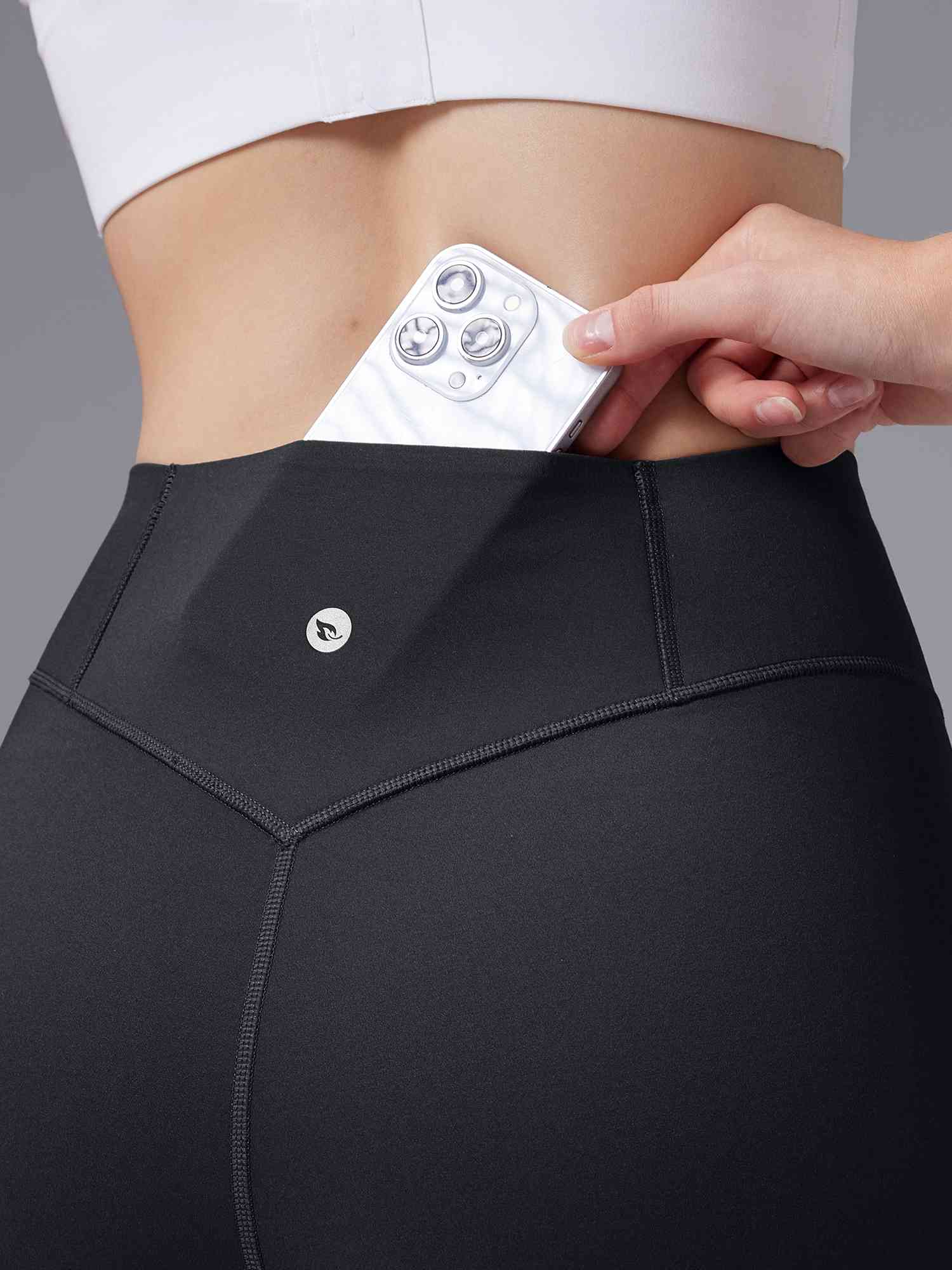 Image of Freeleaf Cozy Fleece High-Waist Flare Pocket Pants