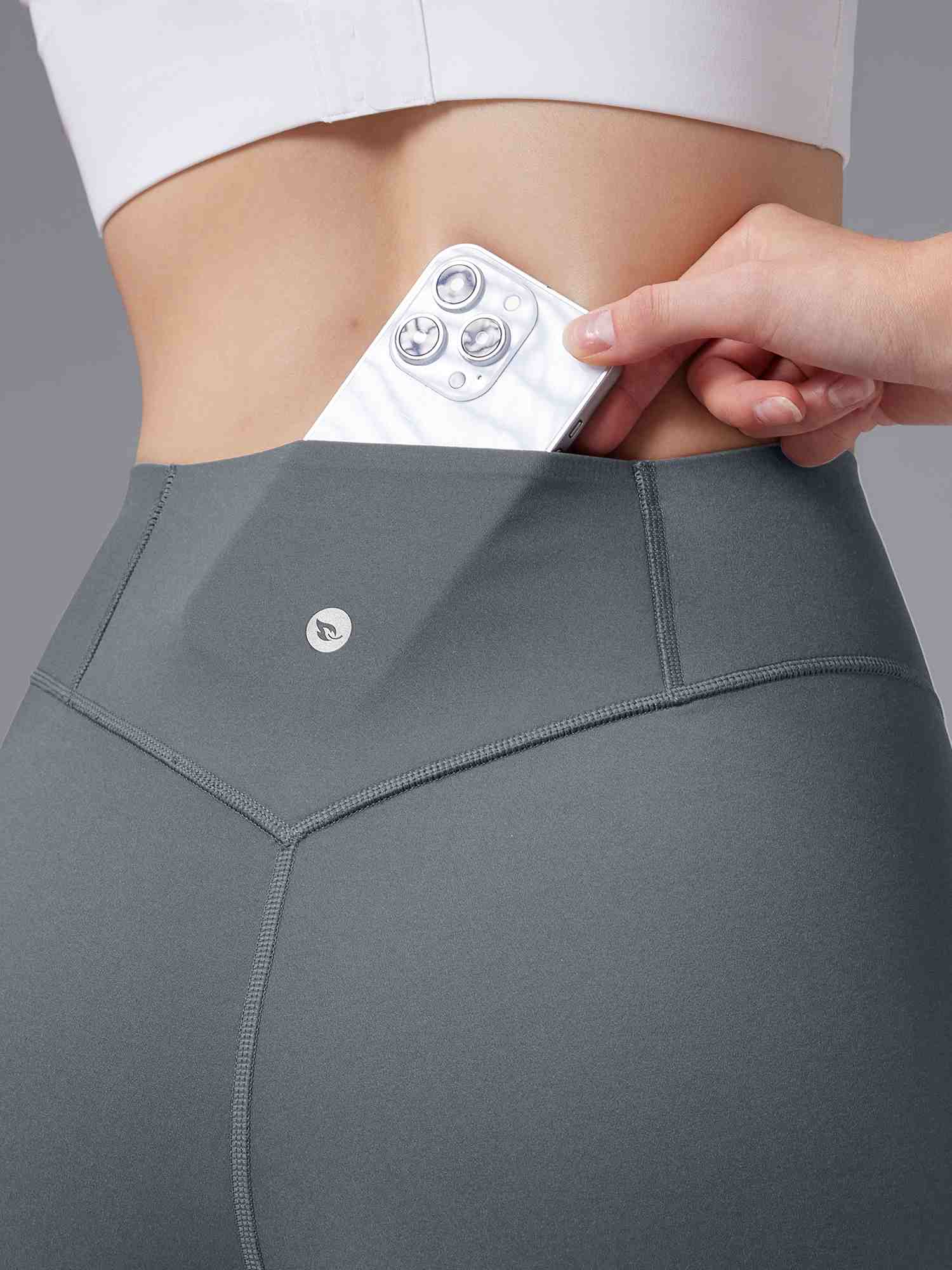 Freeleaf Cozy Fleece High-Waist Flare Pocket Pants