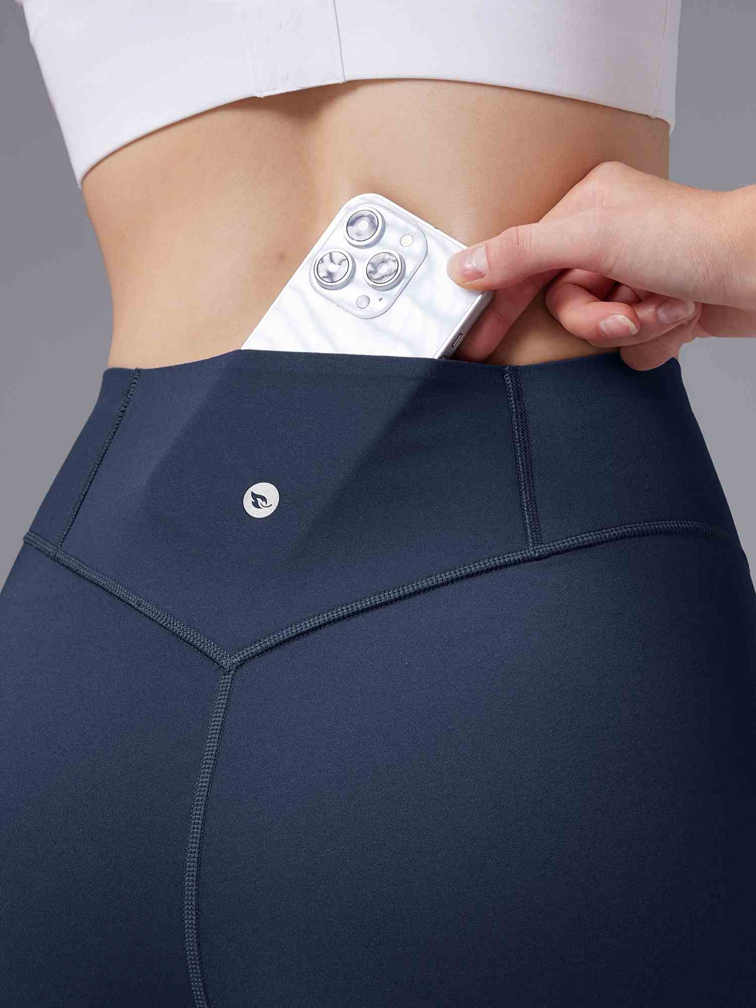 Image of Freeleaf Cozy Fleece High-Waist Flare Pocket Pants