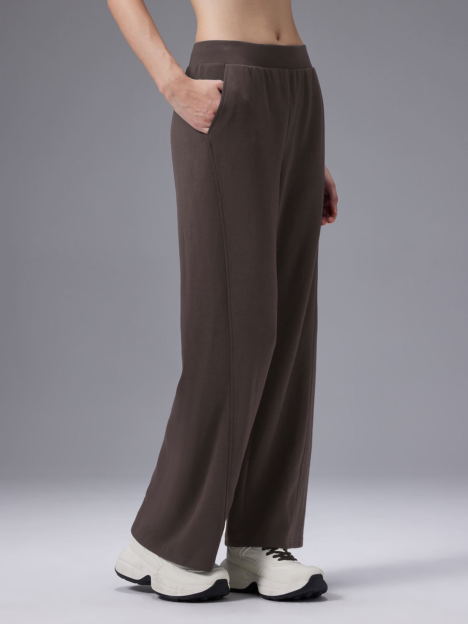 Image of Relaxed Wide-Leg Pants
