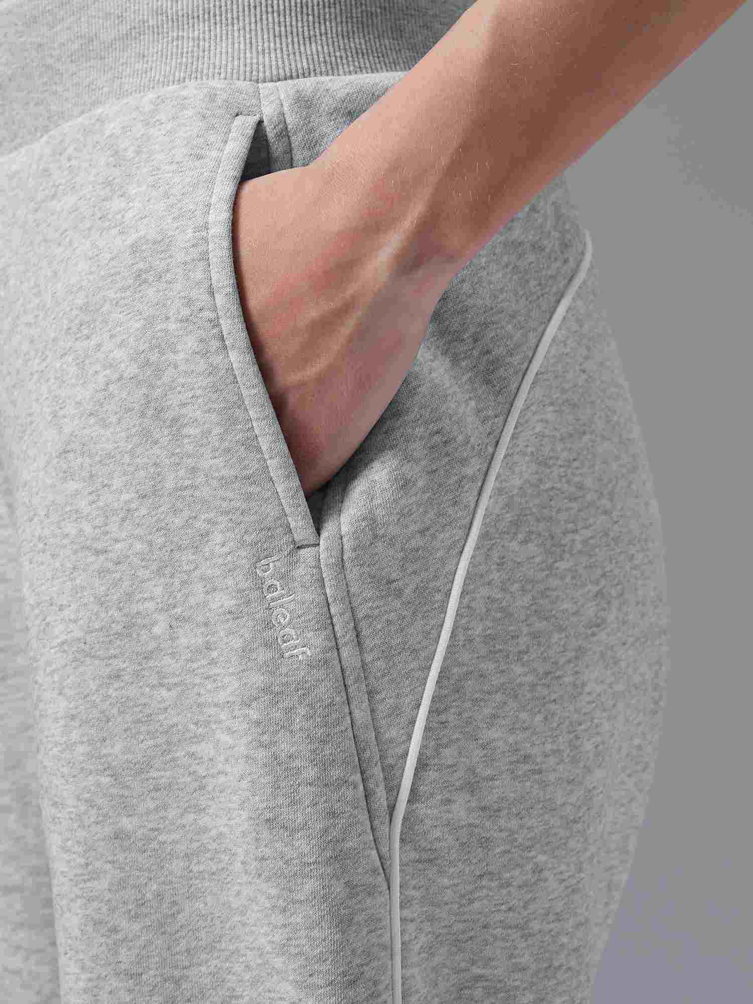 Image of Relaxed Fit Elastic-Cuff Pants