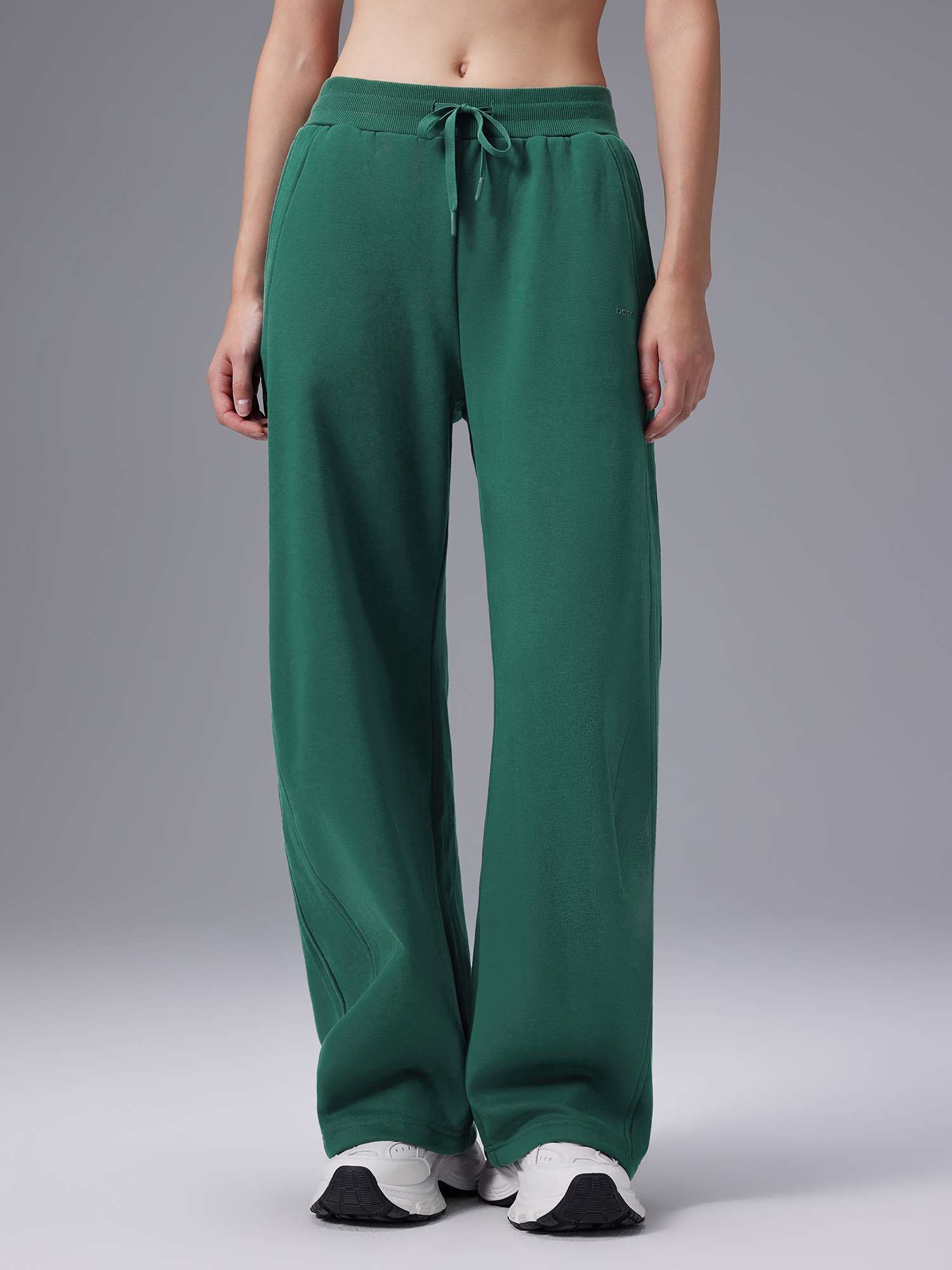 Image of Cozy Fleece Wide-Leg Pants