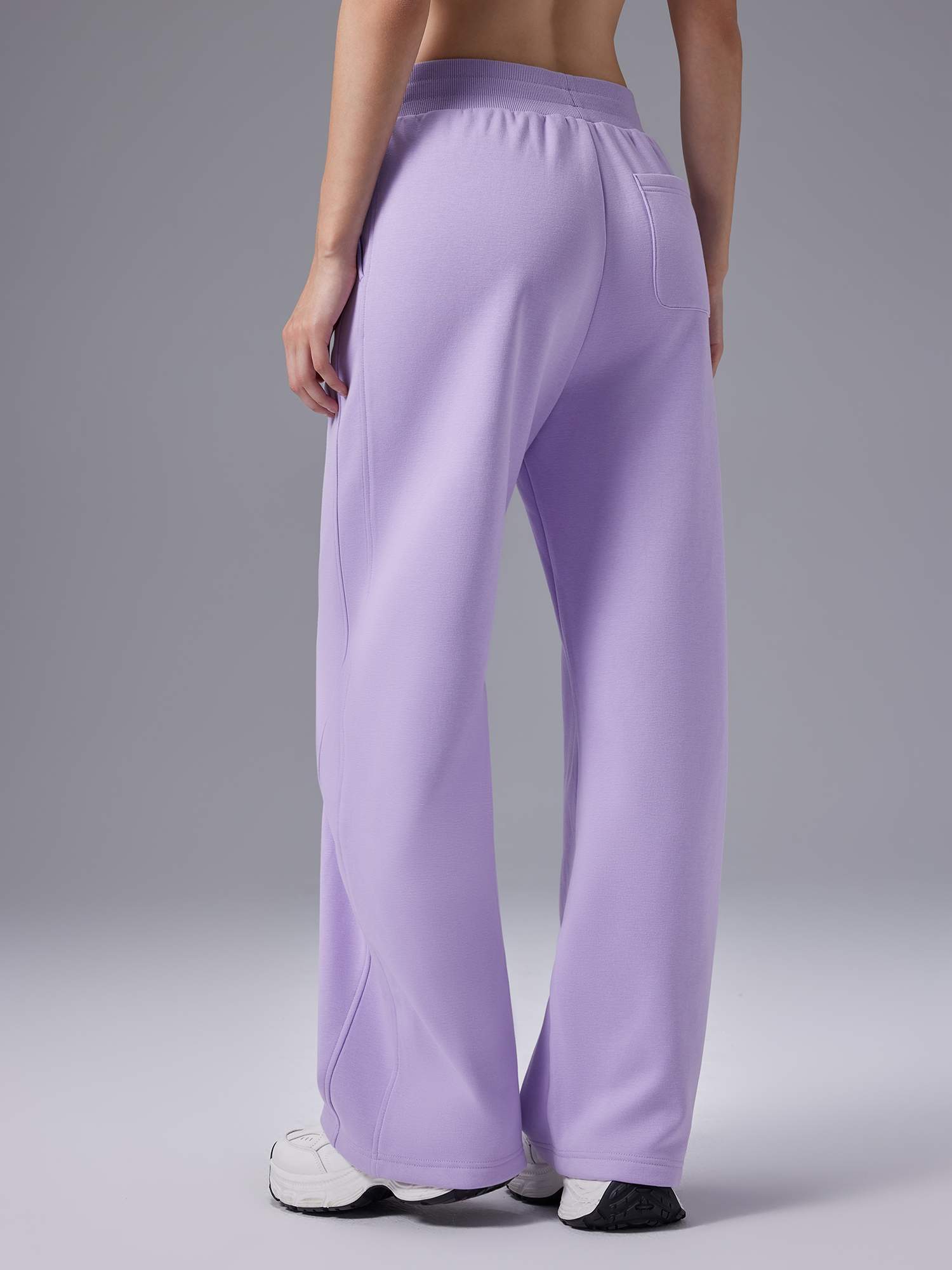Image of Cozy Fleece Wide-Leg Pants
