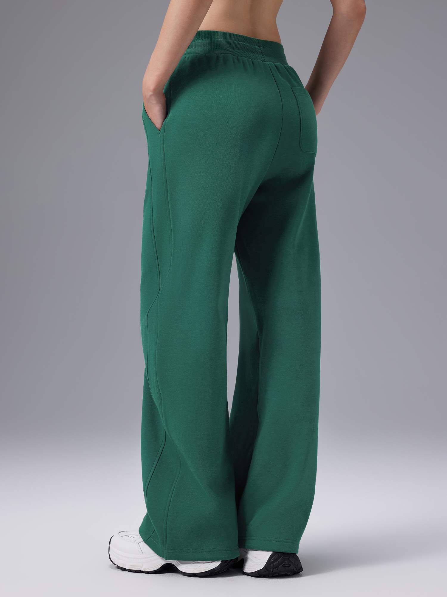 Cozy Fleece Wide-Leg Pants