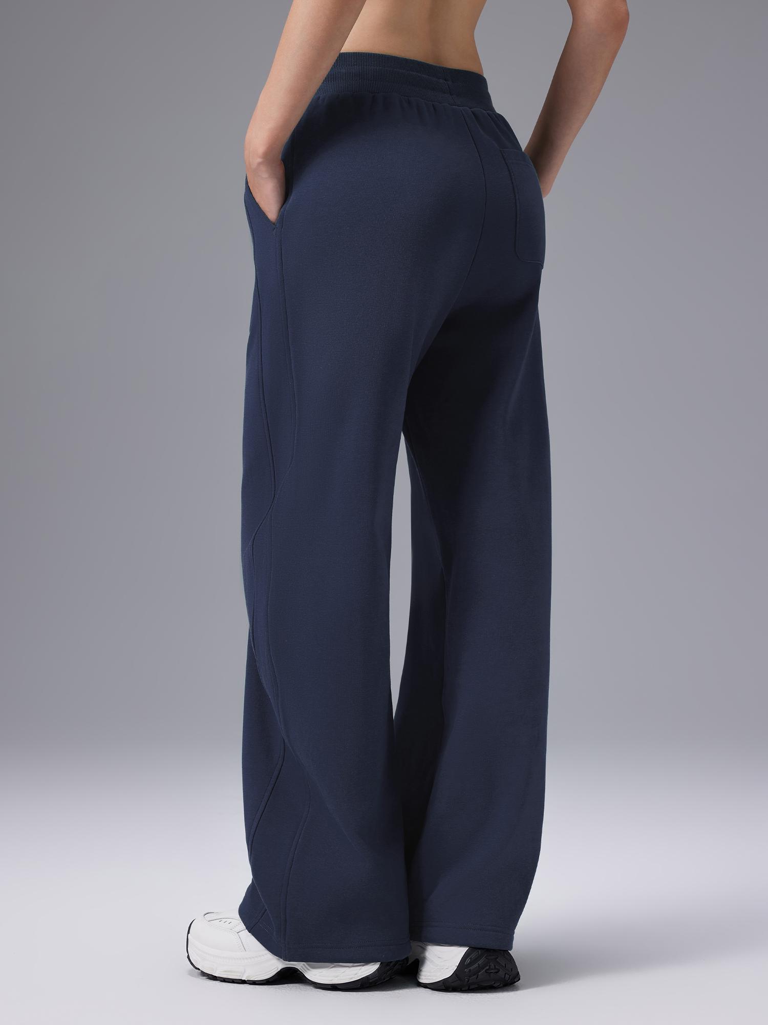 Cozy Fleece Wide-Leg Pants