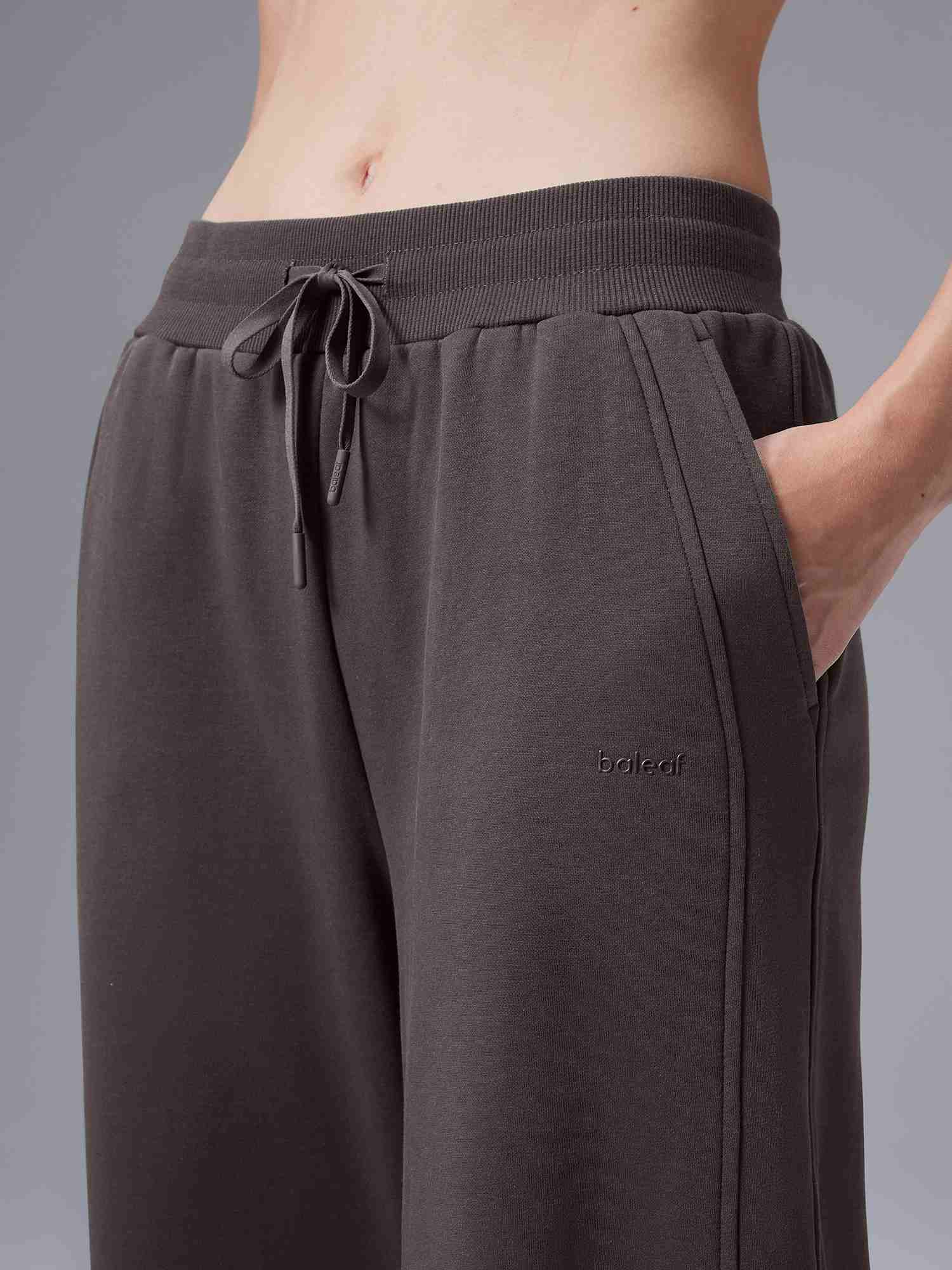 Cozy Fleece Wide-Leg Pants