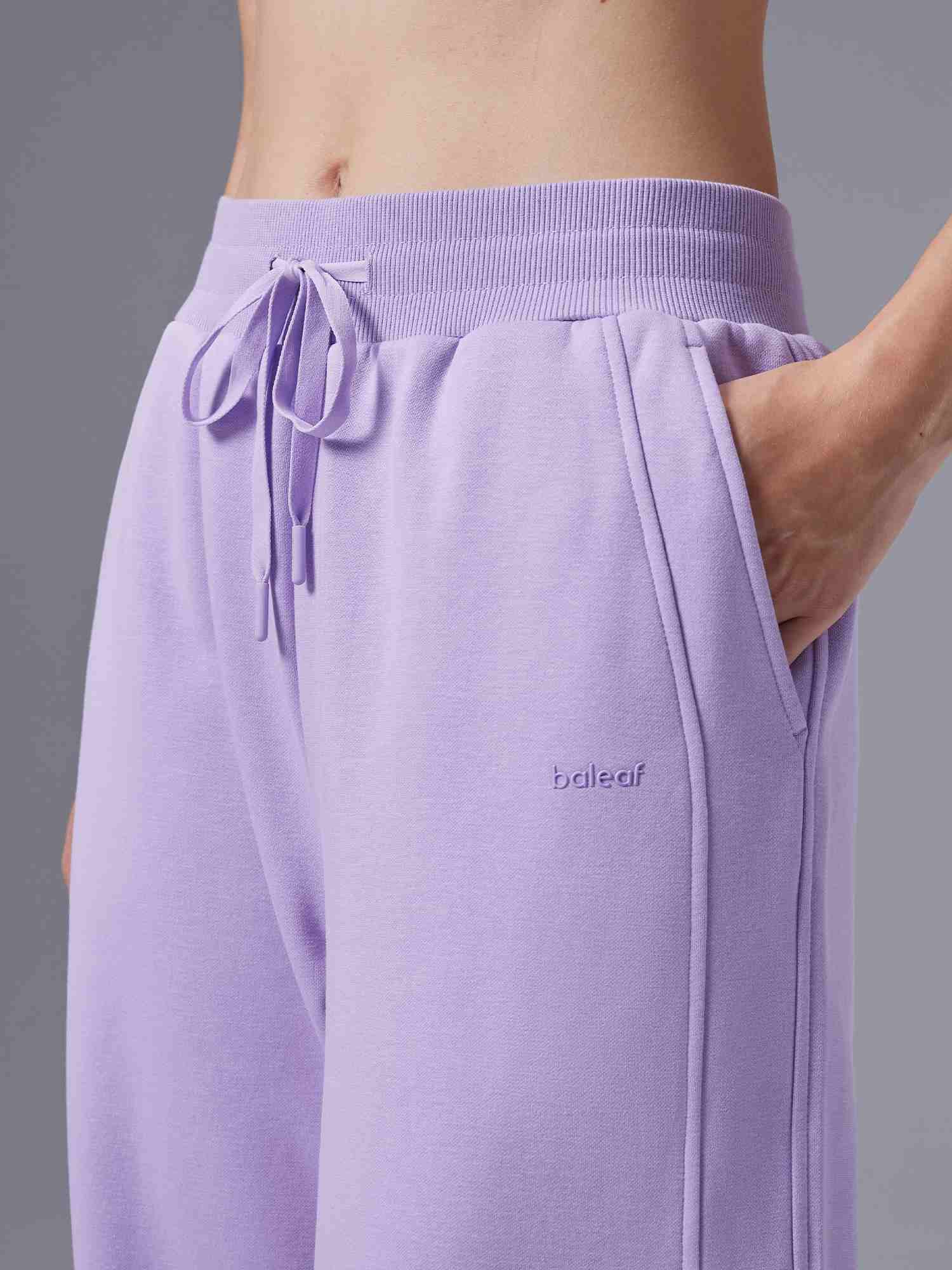 Image of Cozy Fleece Wide-Leg Pants