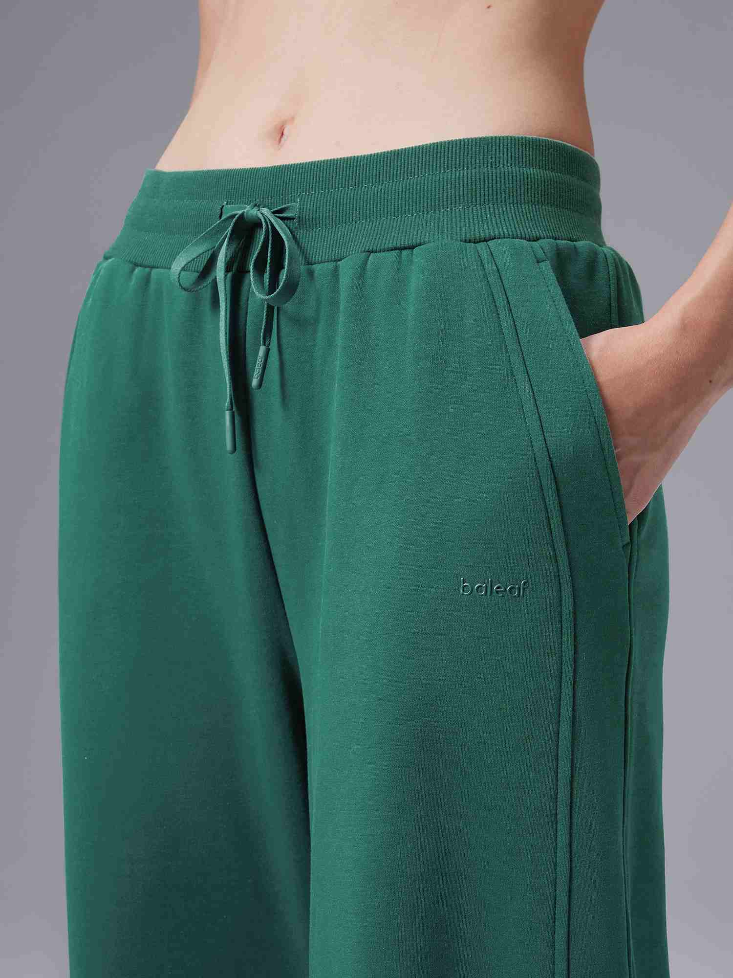 Cozy Fleece Wide-Leg Pants