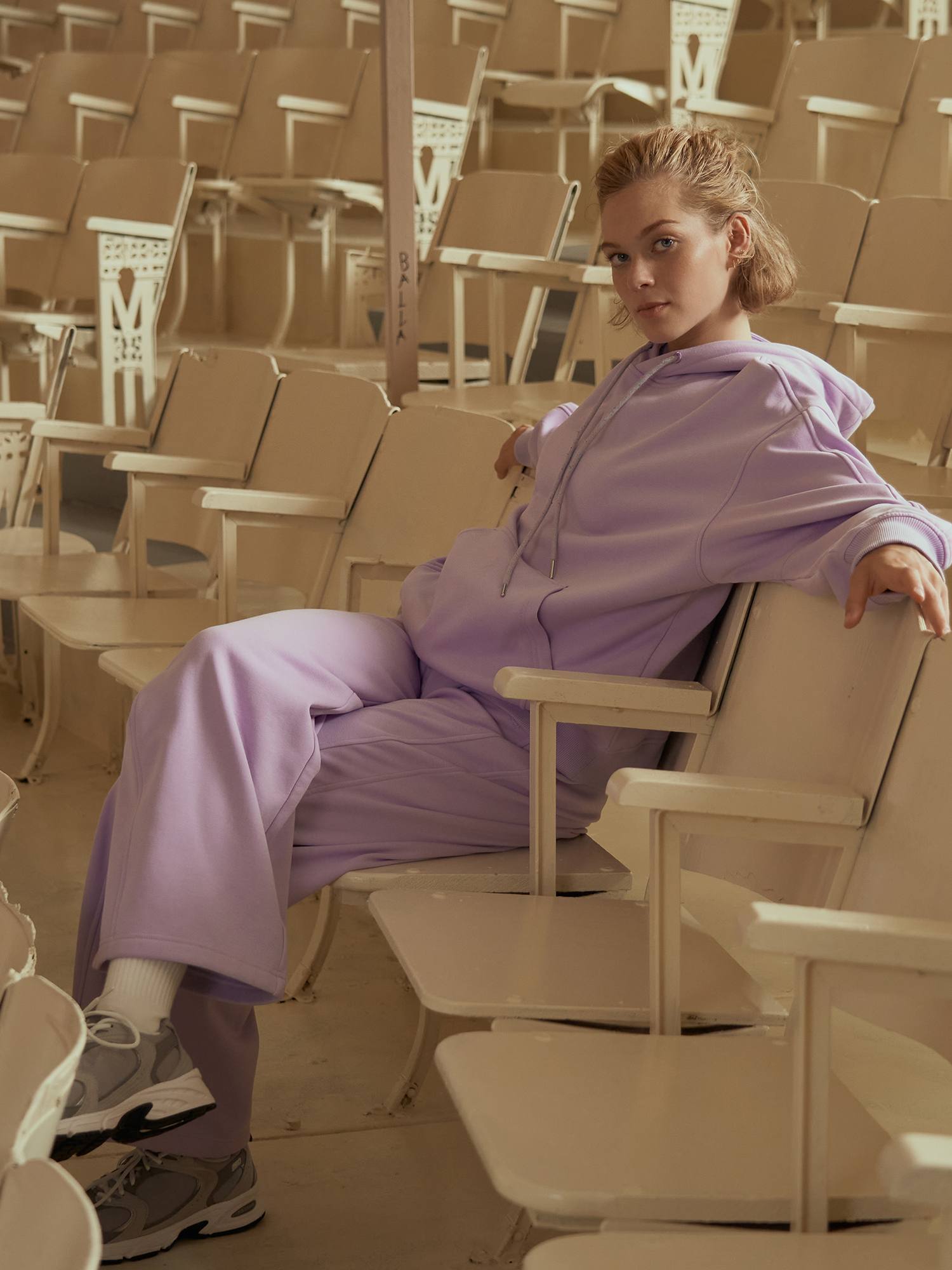 Image of Cozy Fleece Wide-Leg Pants