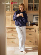 Cozy Fleece Wide-Leg Pants