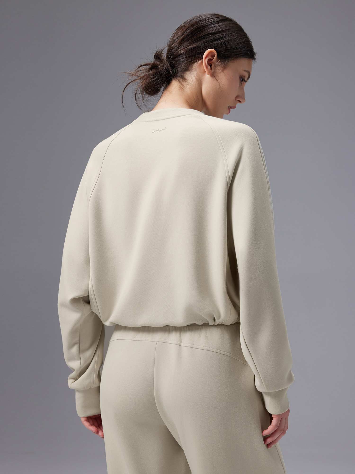 Image of Relaxed Fit Crewneck Sweatshirt