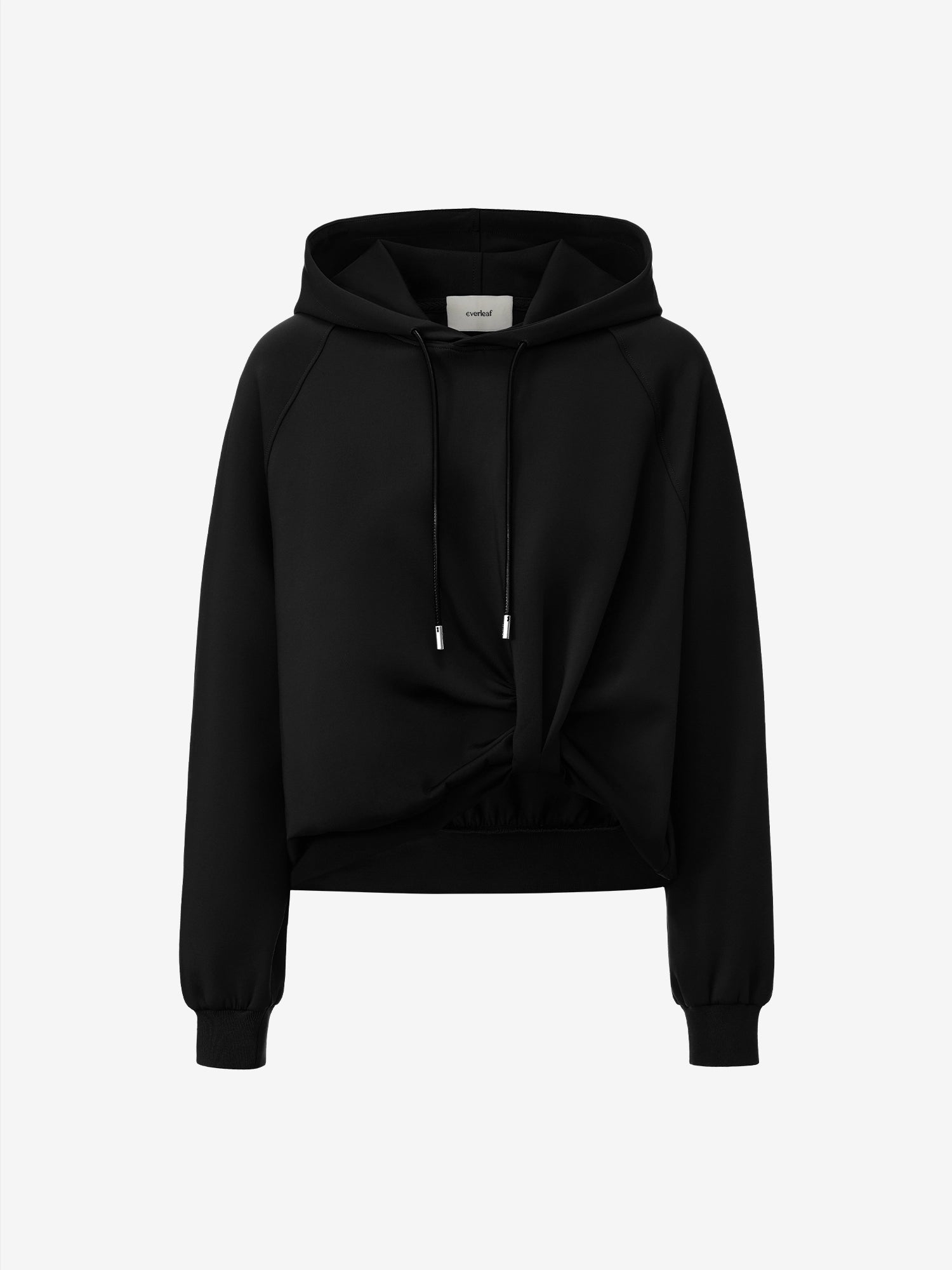Image of LuxeFlow Twist Front Hoodie