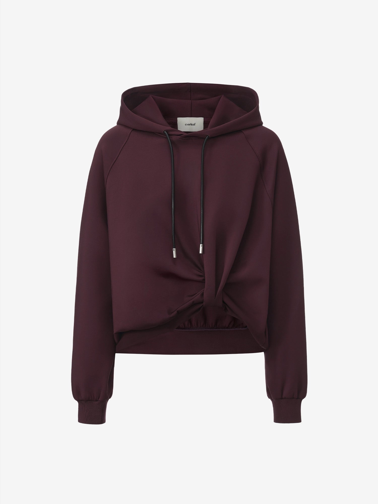 Image of LuxeFlow Twist Front Hoodie