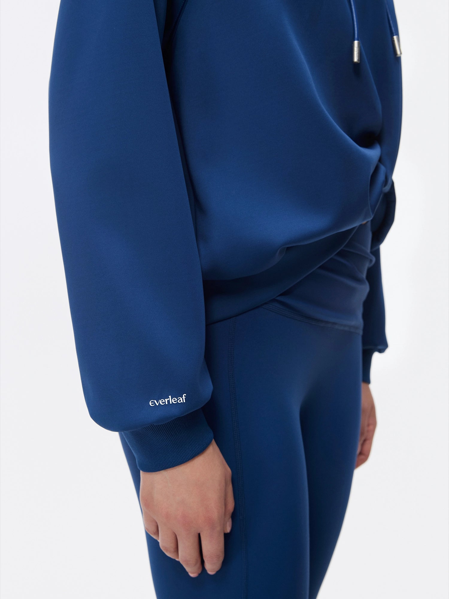 Image of LuxeFlow Twist Front Hoodie