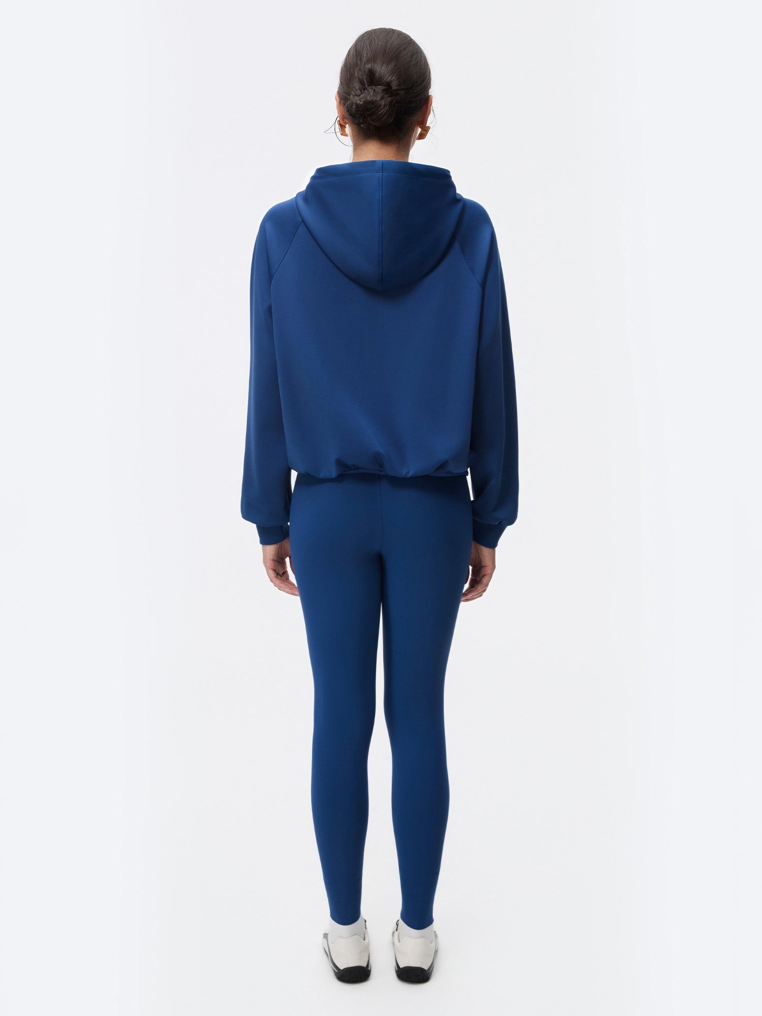 Image of LuxeFlow Twist Front Hoodie