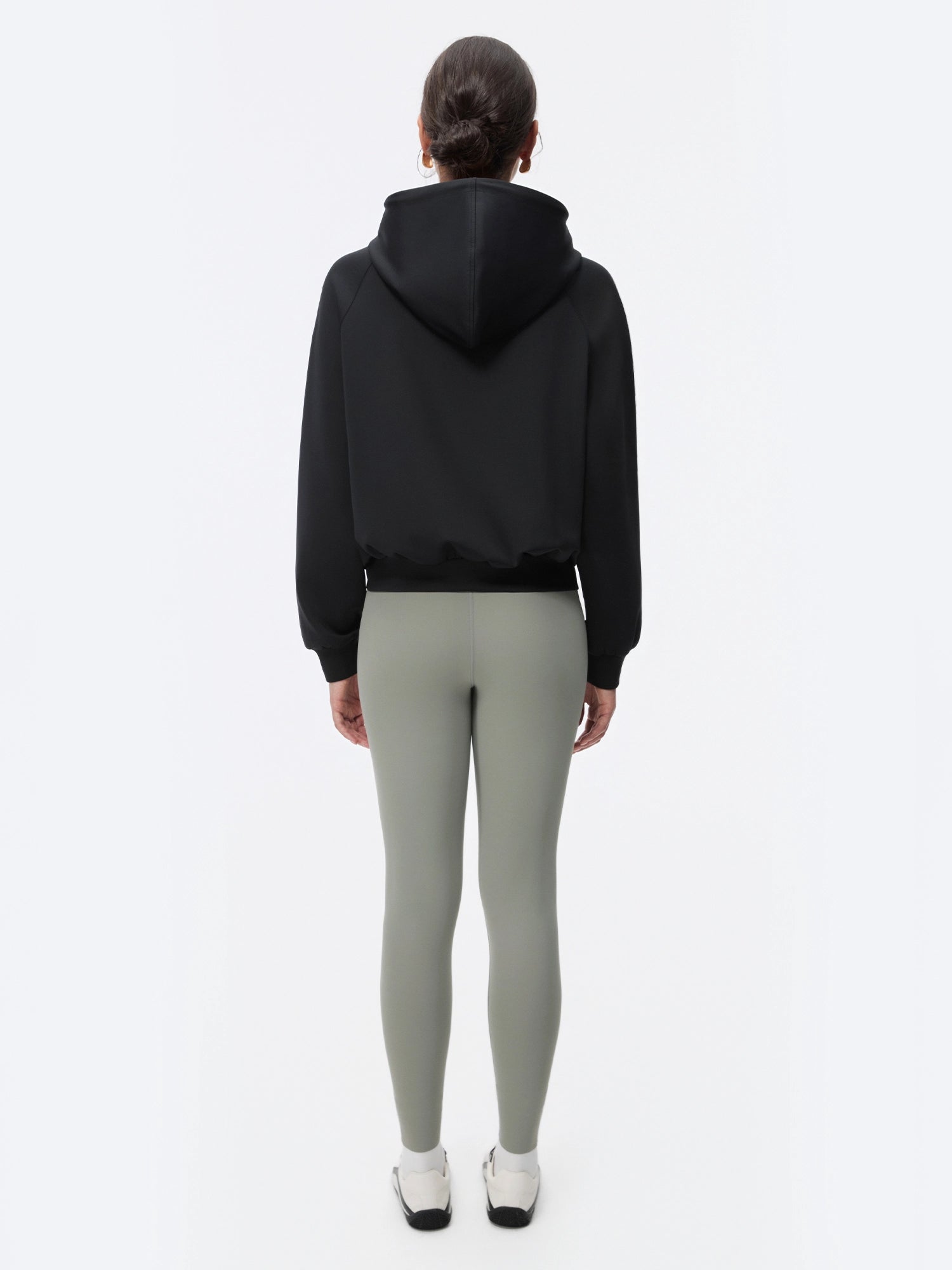 Image of LuxeFlow Twist Front Hoodie